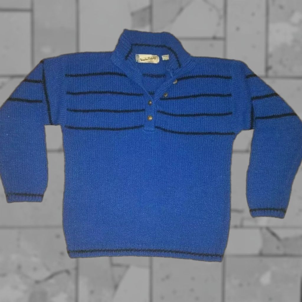 Diane von Furstenberg Diane von Furstenberg Sweater Pullover Blue Womens M Mens M Size M / US 6-8 / IT 42-44 - 1 Thumbnail