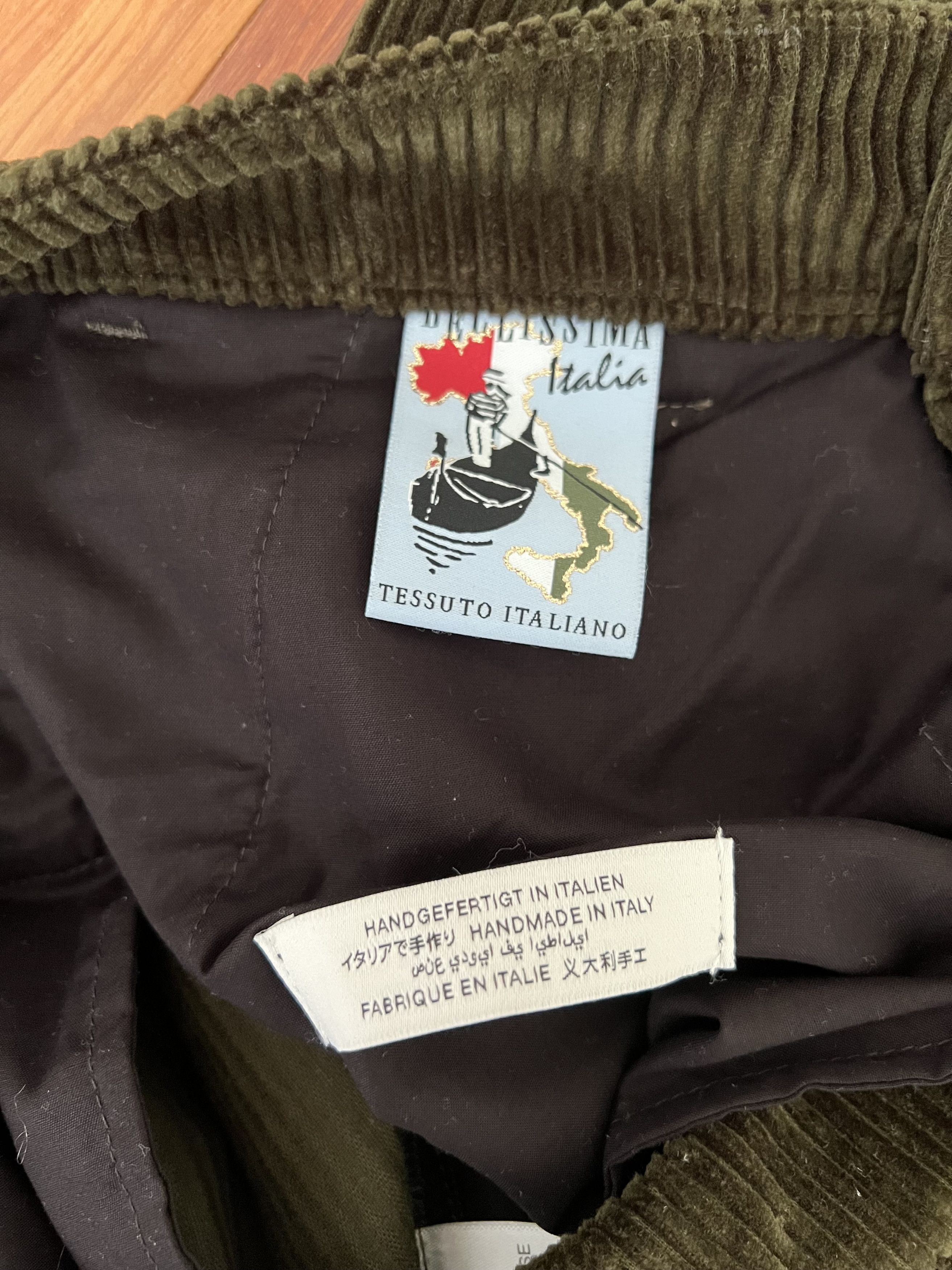A Kind Of Guise 💚 AW23 A Kind Of Guise Vali Chino Olive Corduroy NEW Size US 32 / EU 48 - 12 Thumbnail
