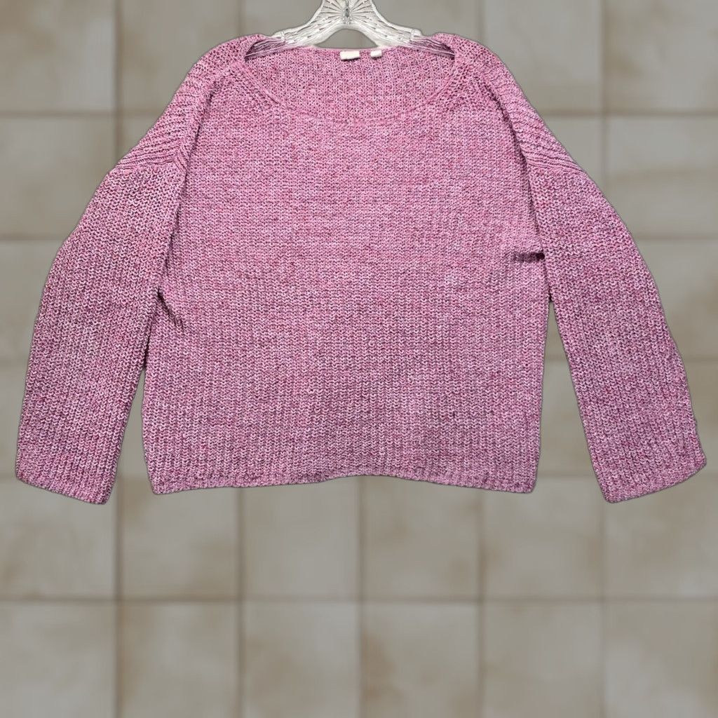 Gap The GAP Women's Small Pink Chunky Knit Sweater Pullover Oversized Size S / US 4 / IT 40 - 1 Thumbnail