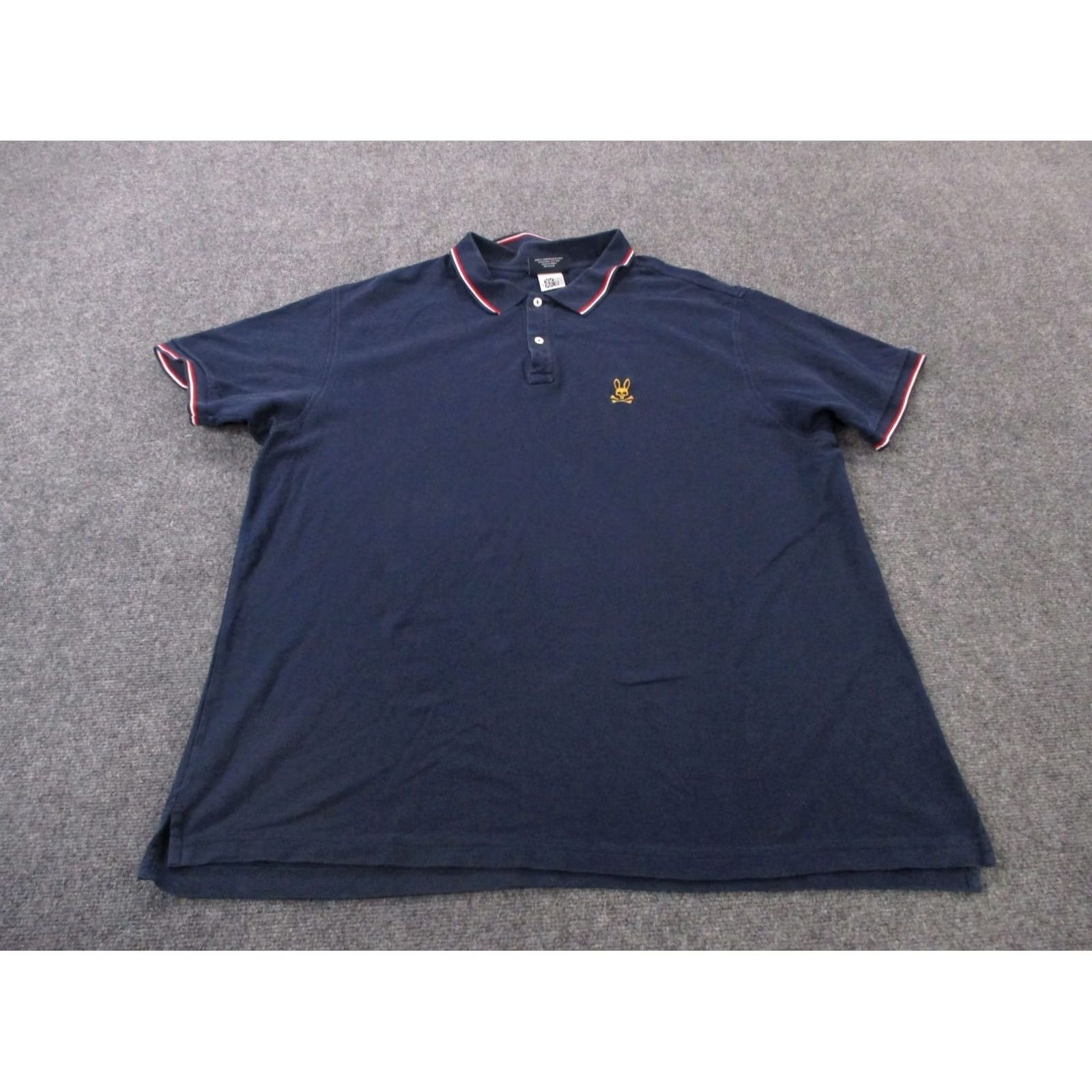 Psycho Bunny Psycho Bunny Shirt Mens XL Blue Golf Logo Casual Business Street Size US XL / EU 56 / 4 - 2 Thumbnail