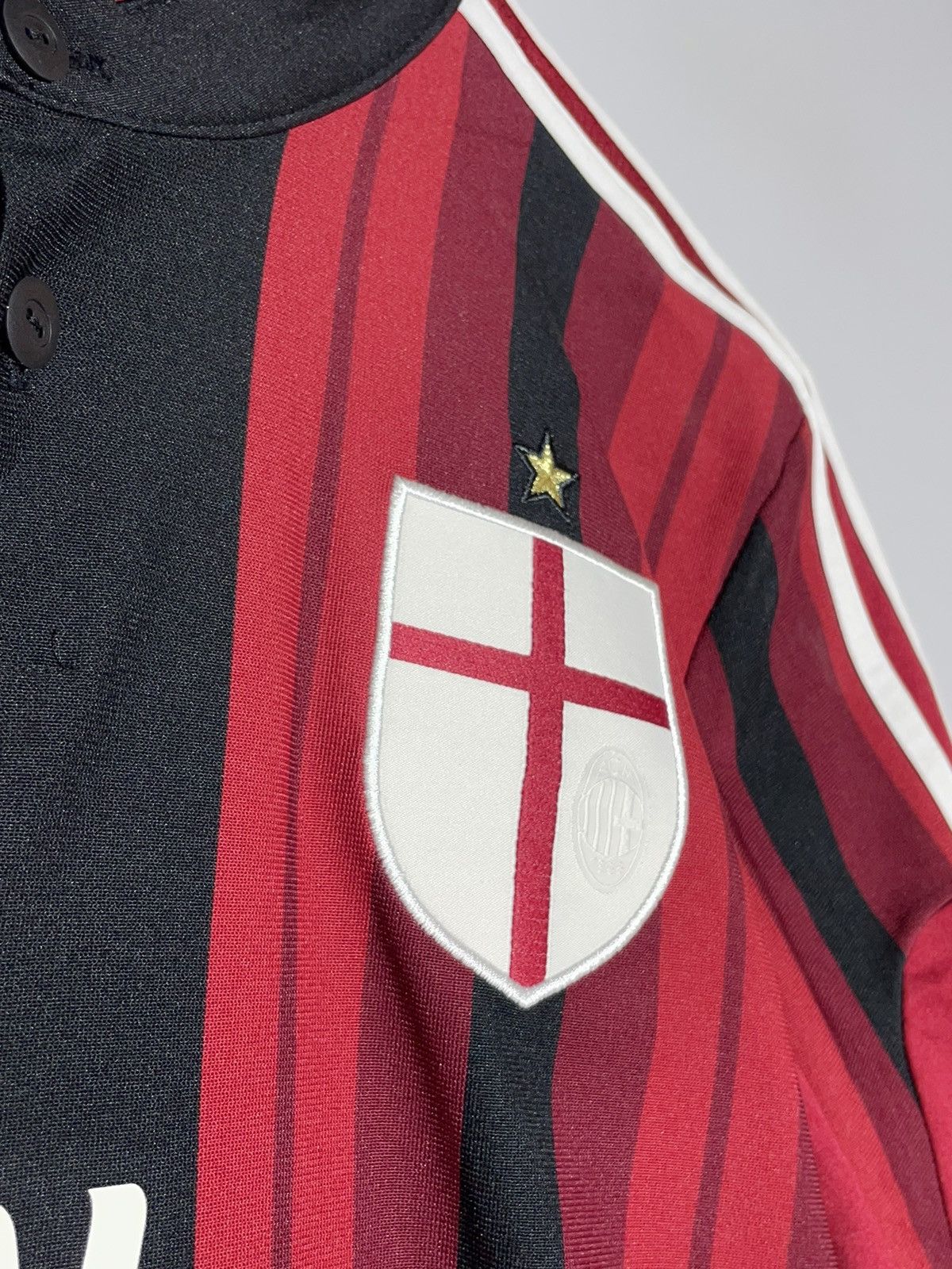 Adidas AC Milan Adidas 2014/15 Home Y2k Streetwear Football Shirt Size US S / EU 44-46 / 1 - 4 Thumbnail