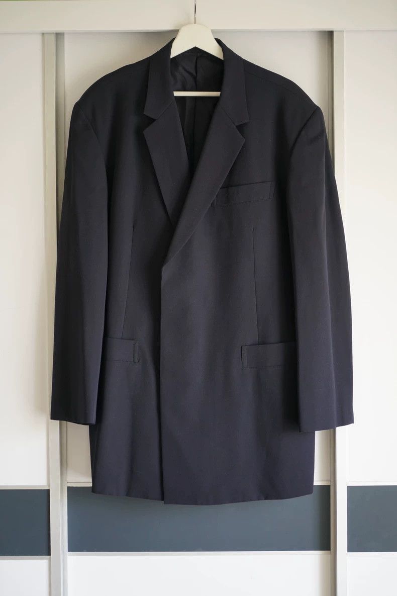Yohji Yamamoto Yohji Yamamoto Wool Suit Jacket Spring Summer 1994 Size US S / EU 44-46 / 1 - 1 Thumbnail