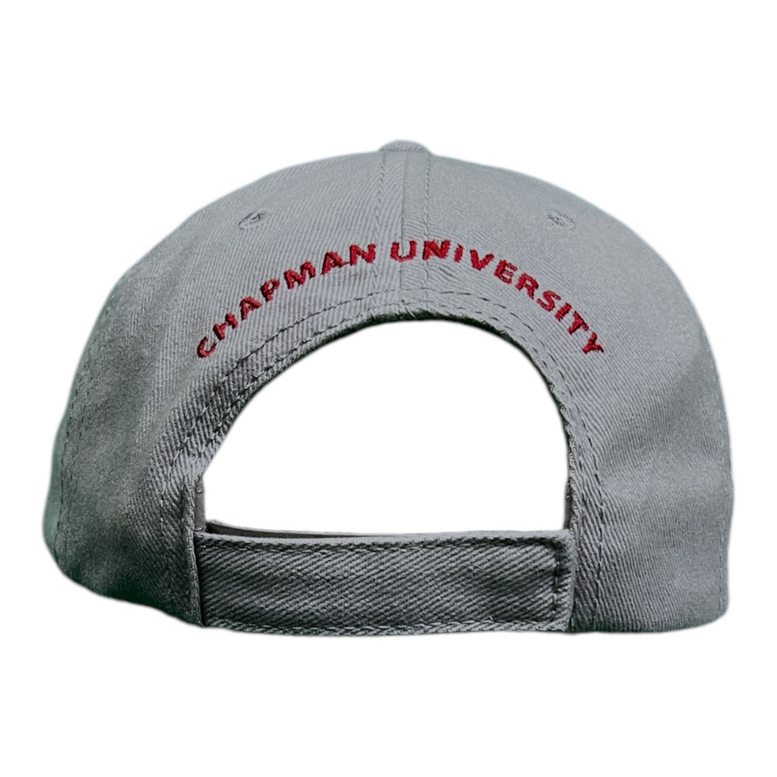 Gildan Chapman University Orange, California Gray Logo Strapback Size ONE SIZE - 4 Thumbnail