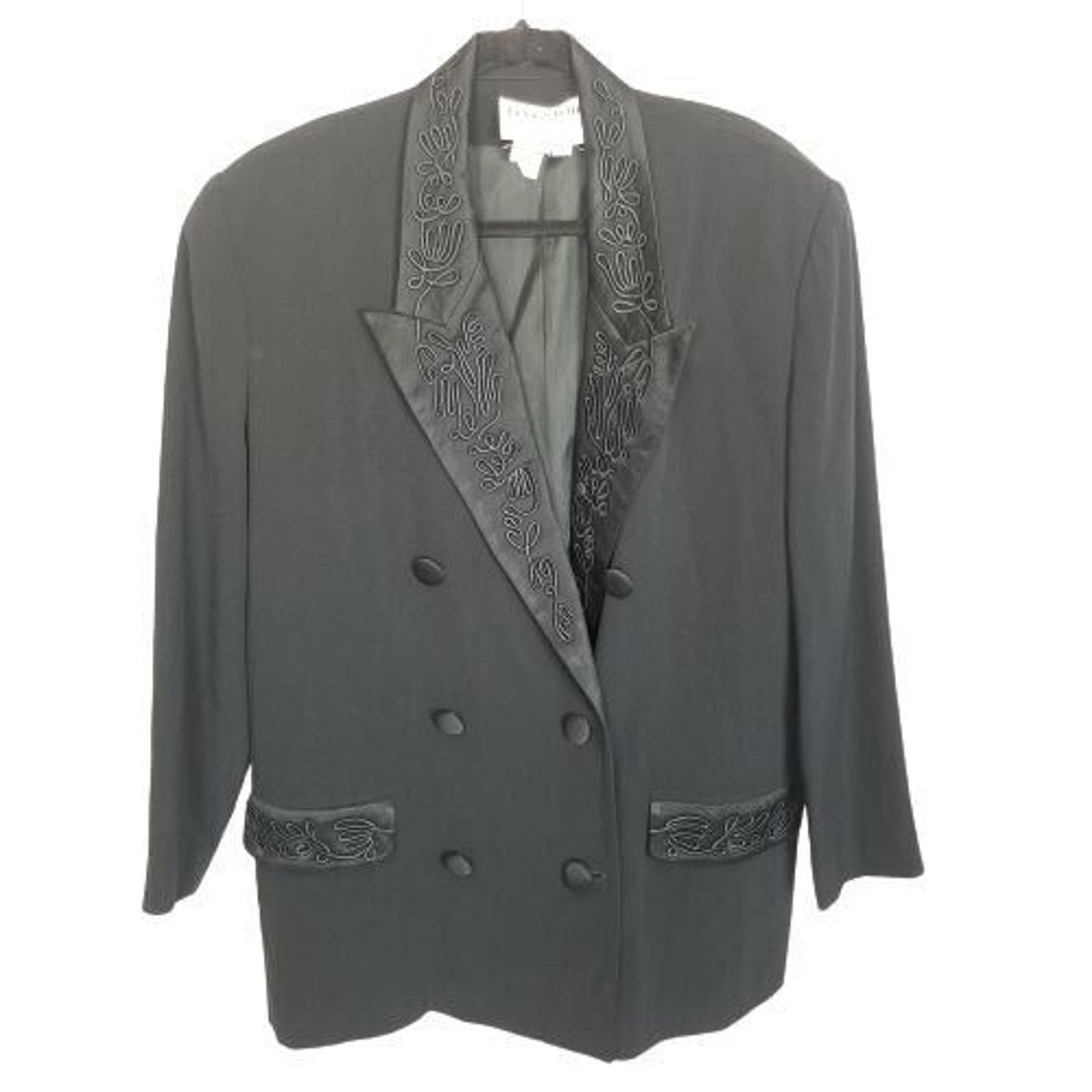 Vintage Daymor Couture Womens Blazer Evening Holiday 16