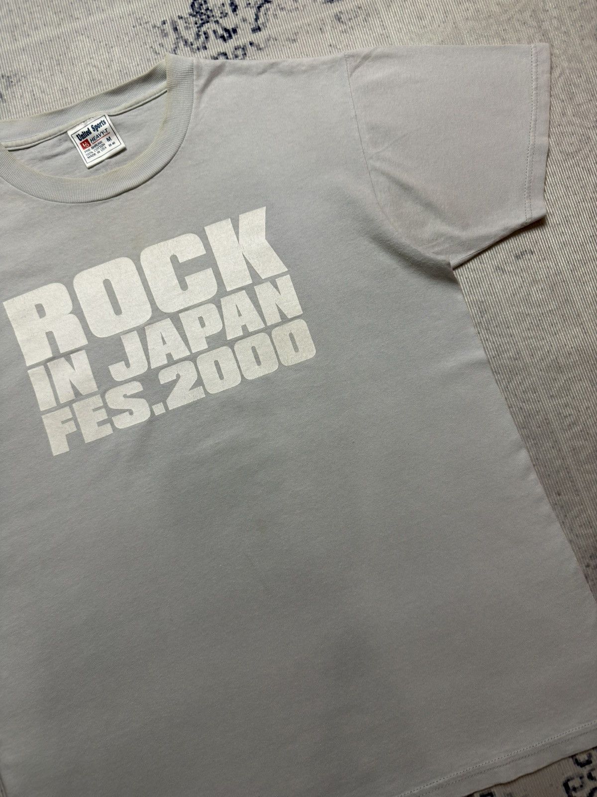 Vintage 2000 ROCK IN JAPAN FES. TEE , SHIRT Size US M / EU 48-50 / 2 - 5 Thumbnail