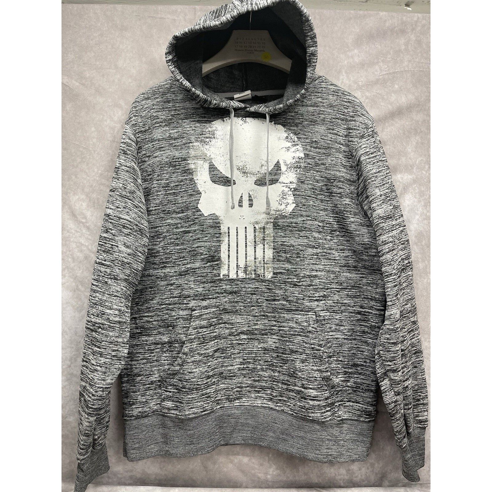 Other VTG Y2K 90s The Punisher Marvel Hoodie Gray Sweat Shirt Marv Size US L / EU 52-54 / 3 - 1 Thumbnail