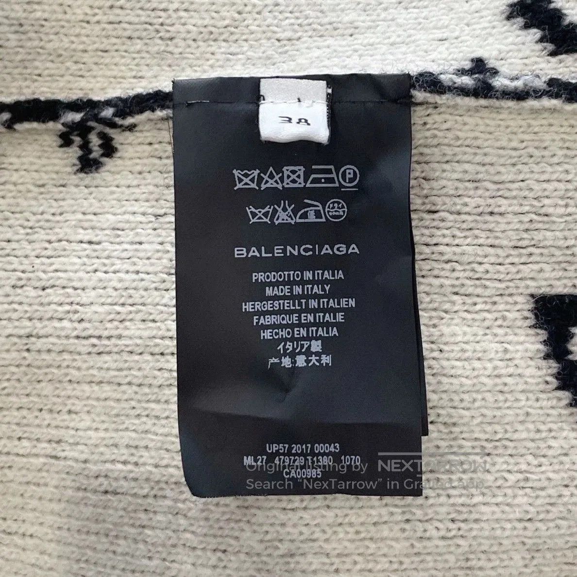 Balenciaga black logo sweater from balenciaga. Size US M / EU 48-50 / 2 - 5 Thumbnail