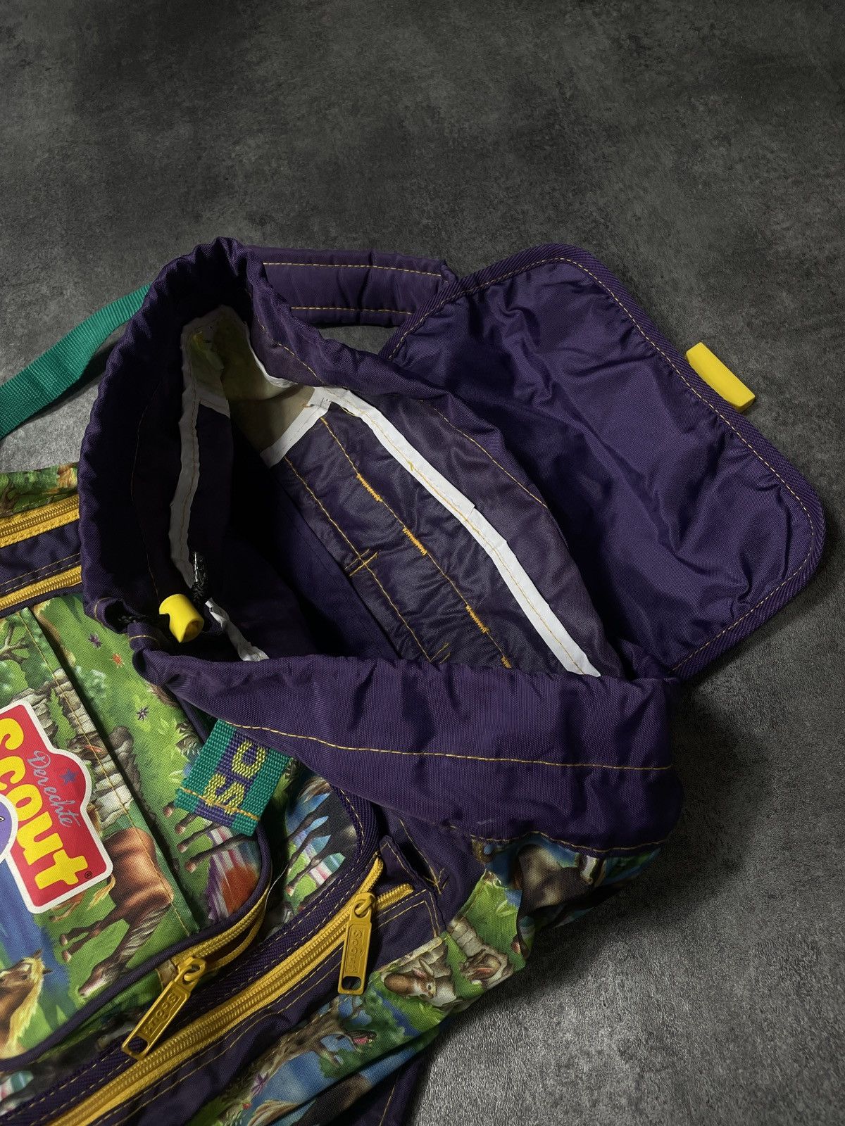 Vintage 🔥RARE🔥Vintage Y2K Horses Animal Backpack Rare Solid AOP Size ONE SIZE - 13 Thumbnail