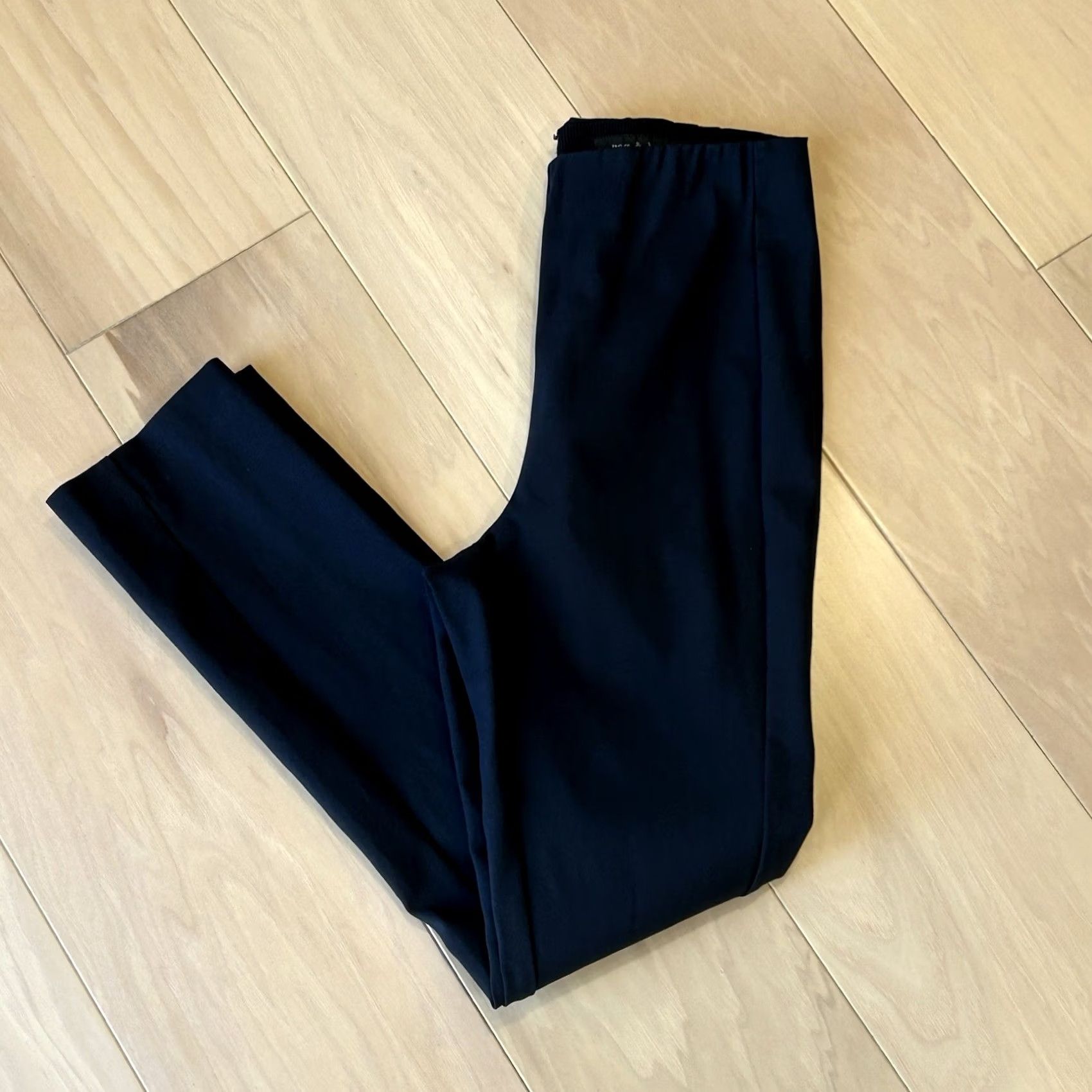Rag & Bone rag & bone New York Simone Stretch Pant Black Women’s 4 Skinny Slim Inseam 27 in Rise 10.5 in USA Size 27" / US 4 / IT 40 - 2 Thumbnail