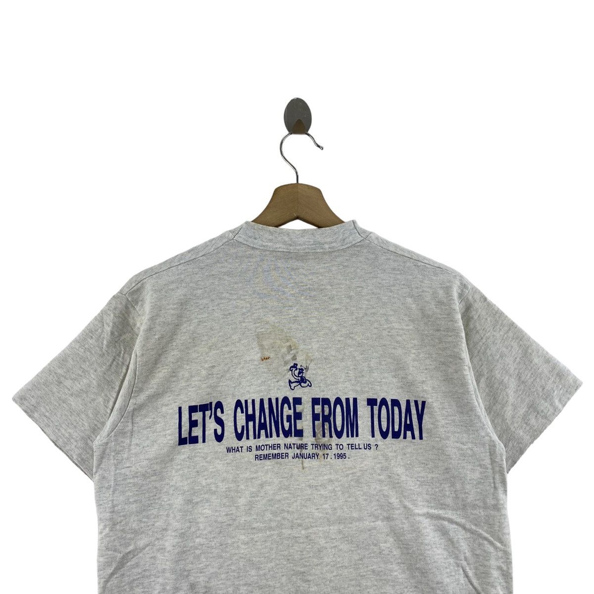 Vintage Vintage 90s LET'S CHANGE From TODAY By Wakkun Japanese Size US M / EU 48-50 / 2 - 4 Thumbnail