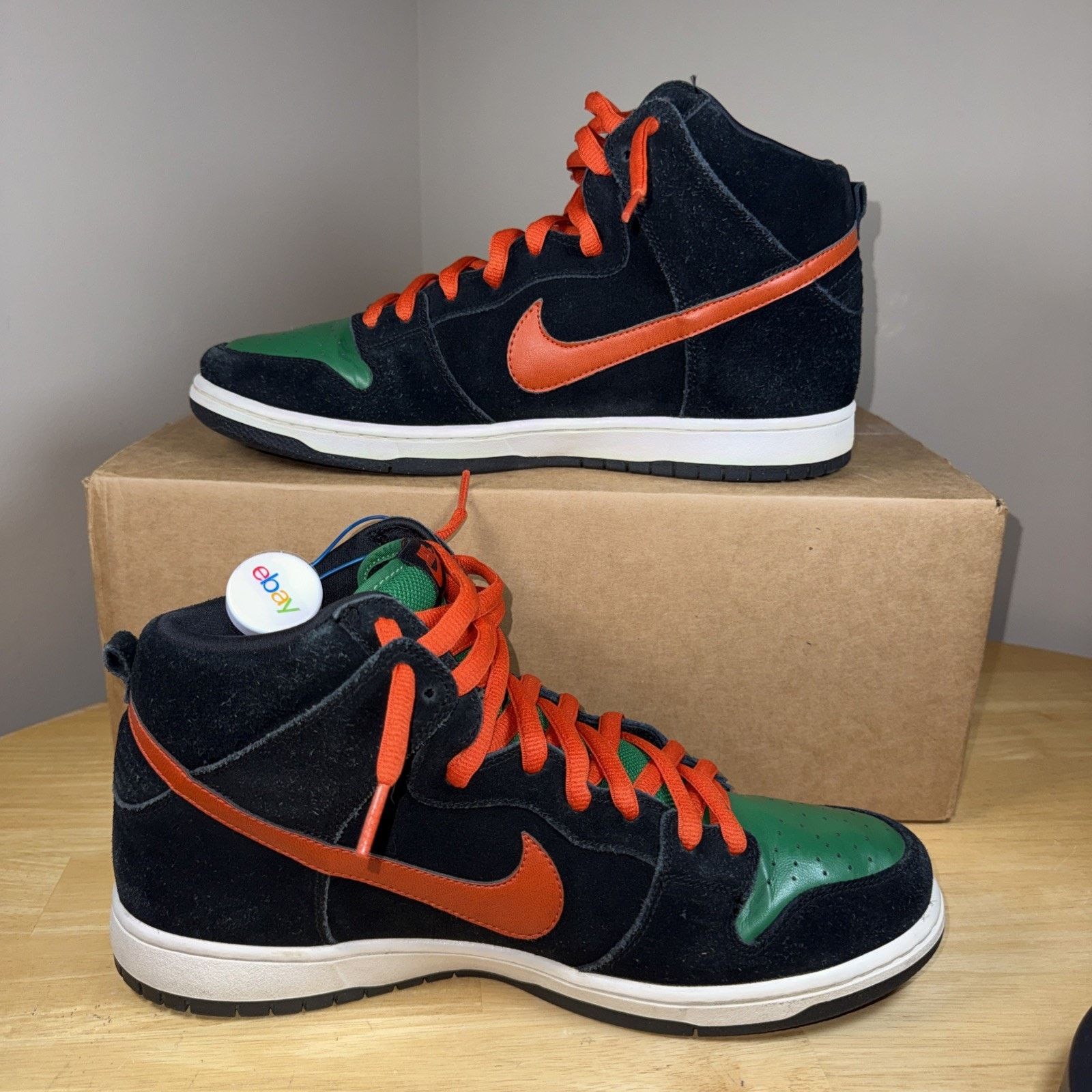 Nike Nike SB Dunk High Pro Jagermeister Roller Derby Mens Size 13 Size US 13 / EU 46 - 3 Thumbnail