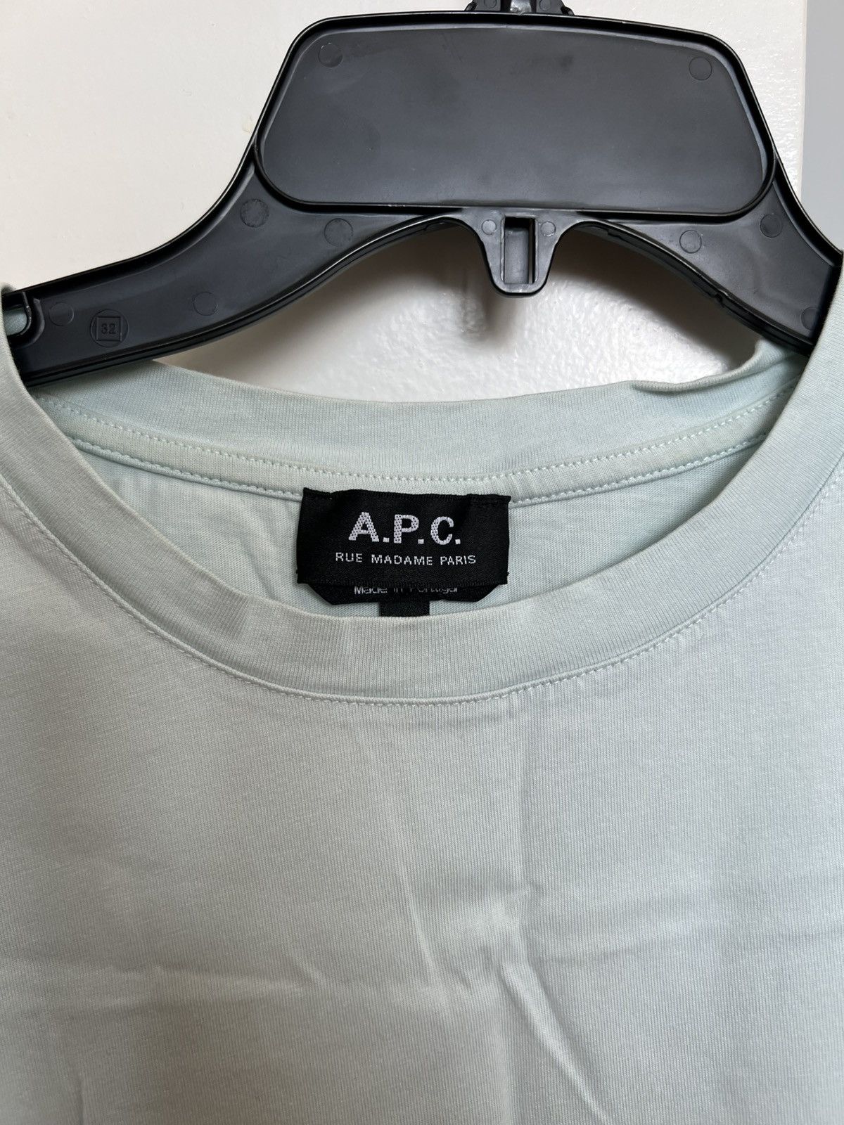 A.P.C. A.P.C. Teal Blue T-Shirt Size US L / EU 52-54 / 3 - 3 Thumbnail