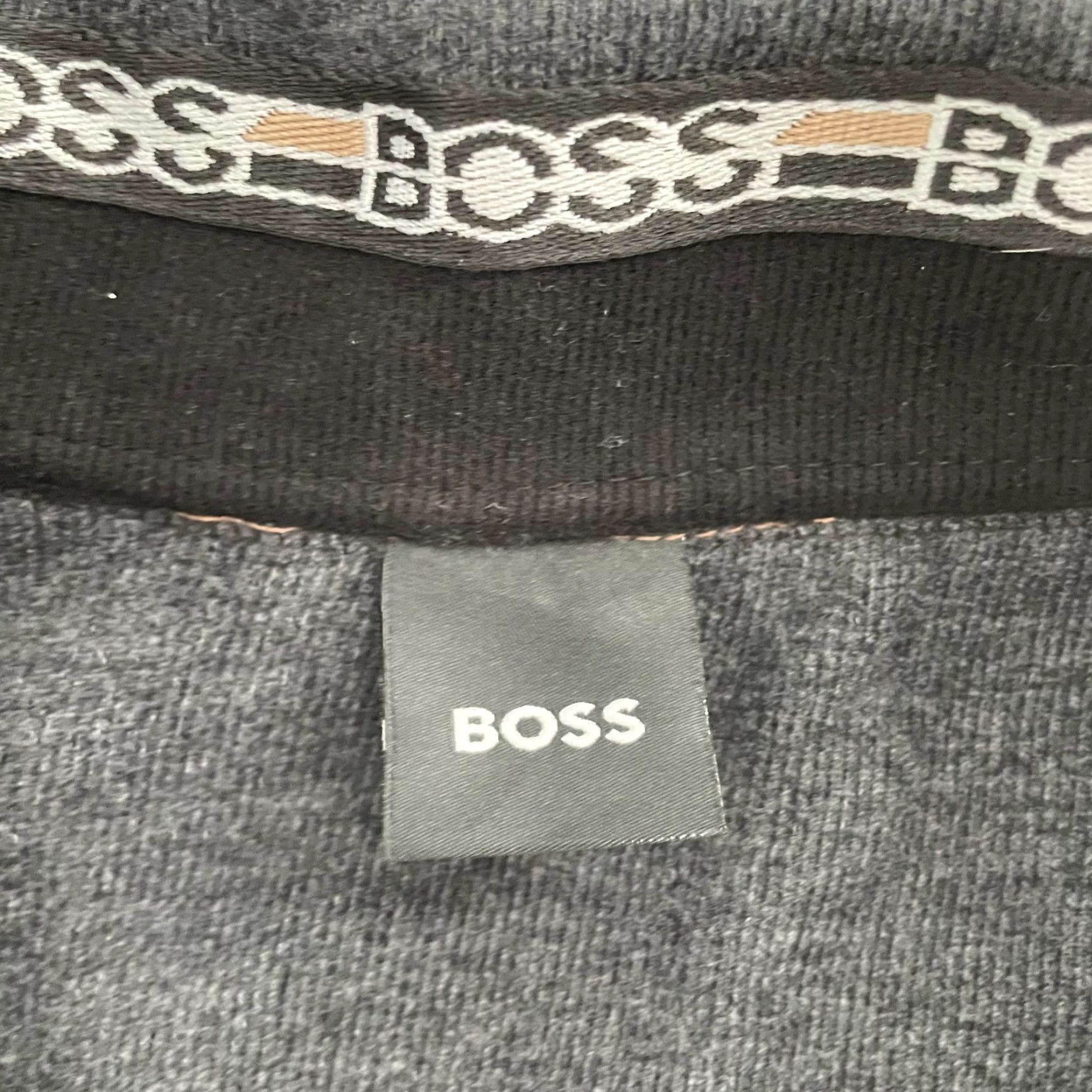 Hugo Boss Hugo Boss Sweater Adult 3XL Black 1/4 Zip Pullover Logo Mens XXXL Size US XXL / EU 58 / 5 - 4 Thumbnail