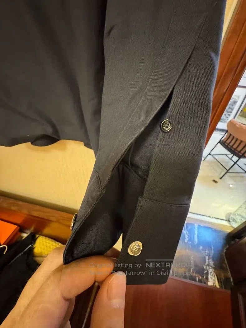 Givenchy Givenchy Size38 Black High-Neck Shirt, Size 38, Oversize Size US M / EU 48-50 / 2 - 9 Thumbnail