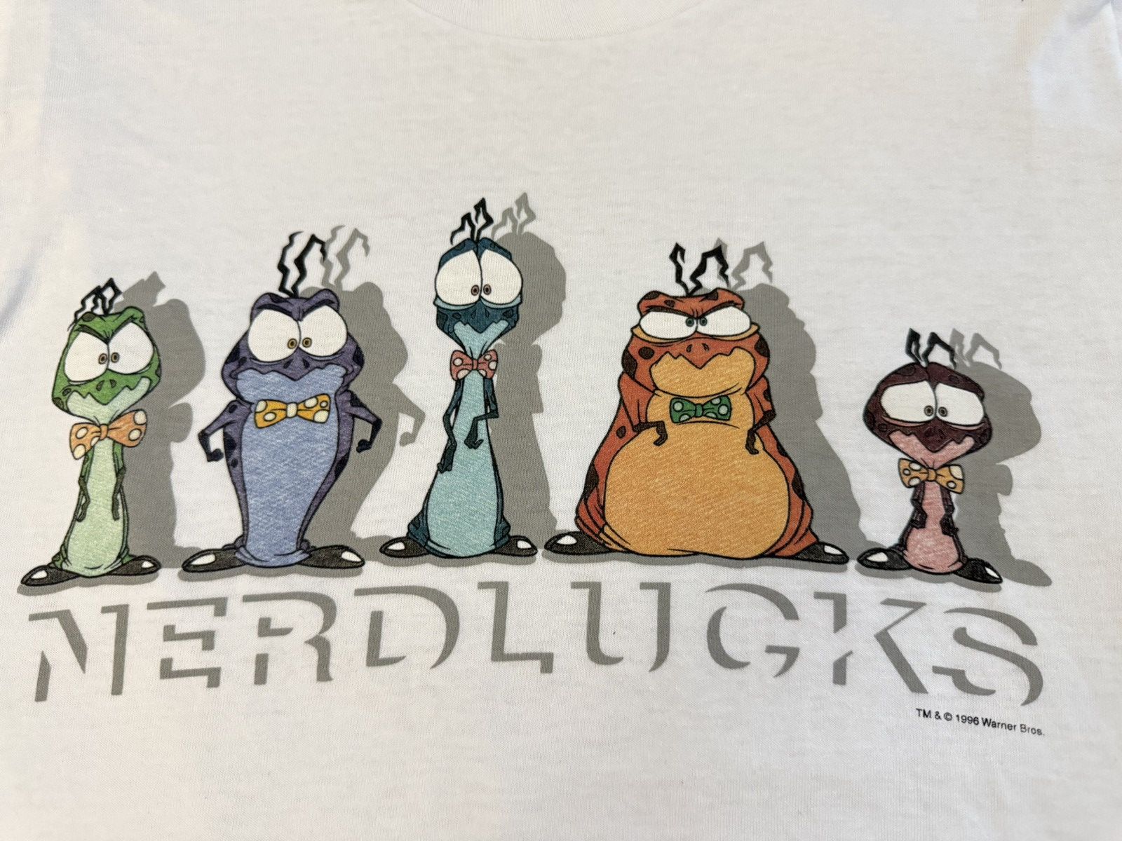 Vintage Vintage 90s Space Jam Nerdlucks T-Shirt Michael Jordan Rare Size US XS / EU 42 / 0 - 2 Thumbnail