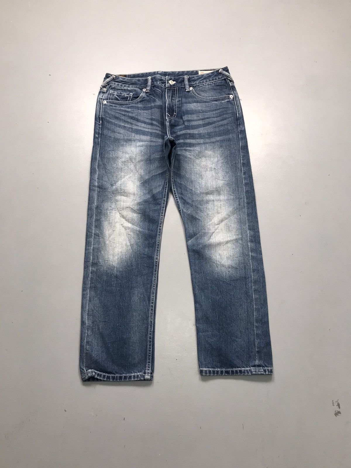 Japanese Brand Vintage Evisu prints denim Size 30" / US 8 / IT 44 - 2 Thumbnail