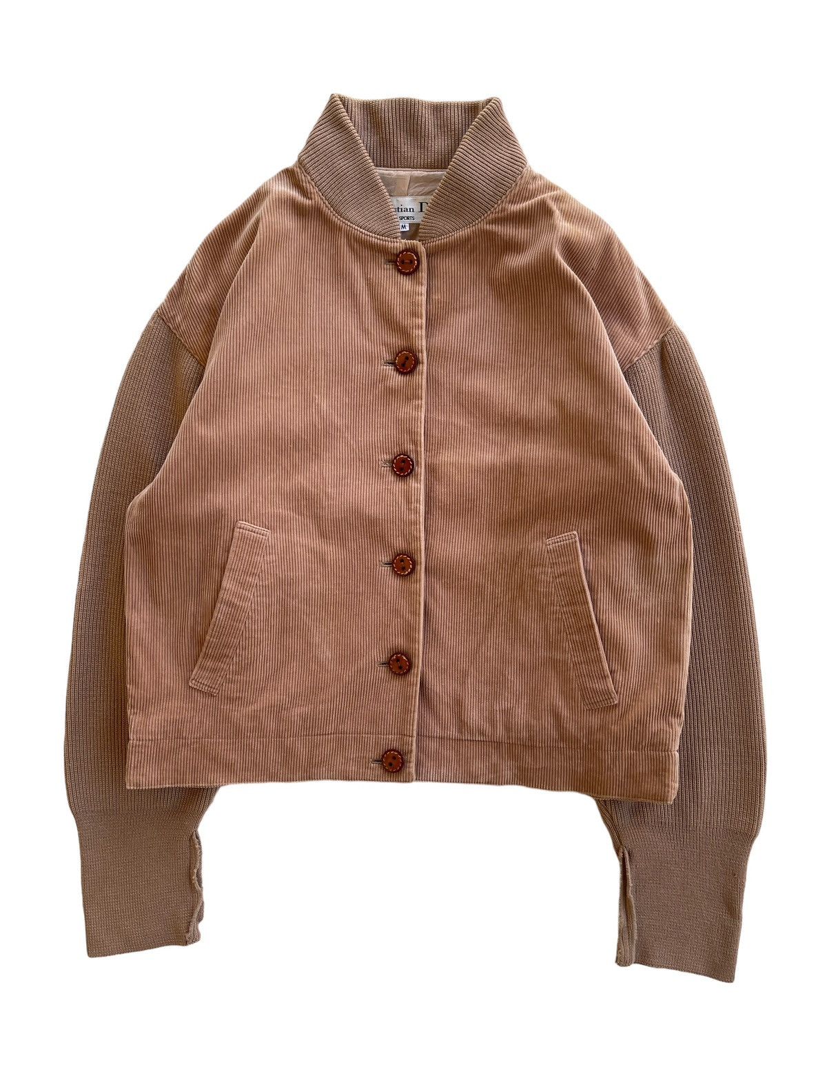 Christian Dior Monsieur Oversized Corduroy Blouson Jacket Size M / US 6-8 / IT 42-44 - 1 Thumbnail