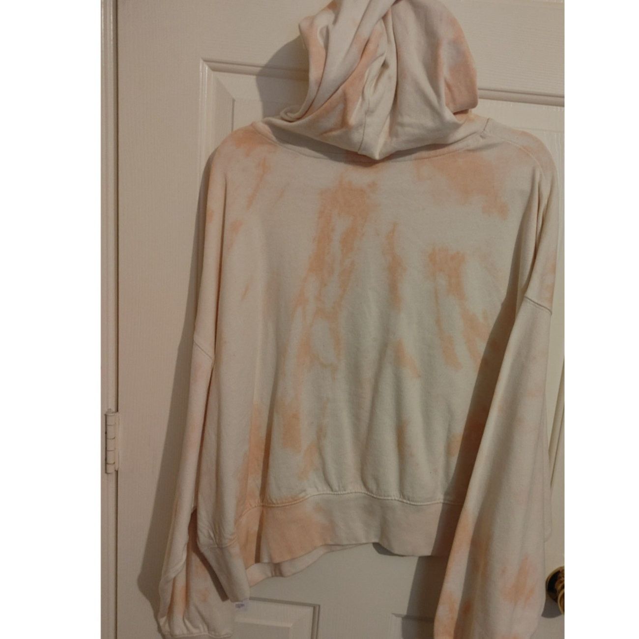 Nike Nike Womens Hoodie Oversized Tie Dye Look Pink Cream Large Size L / US 10 / IT 46 - 4 Thumbnail