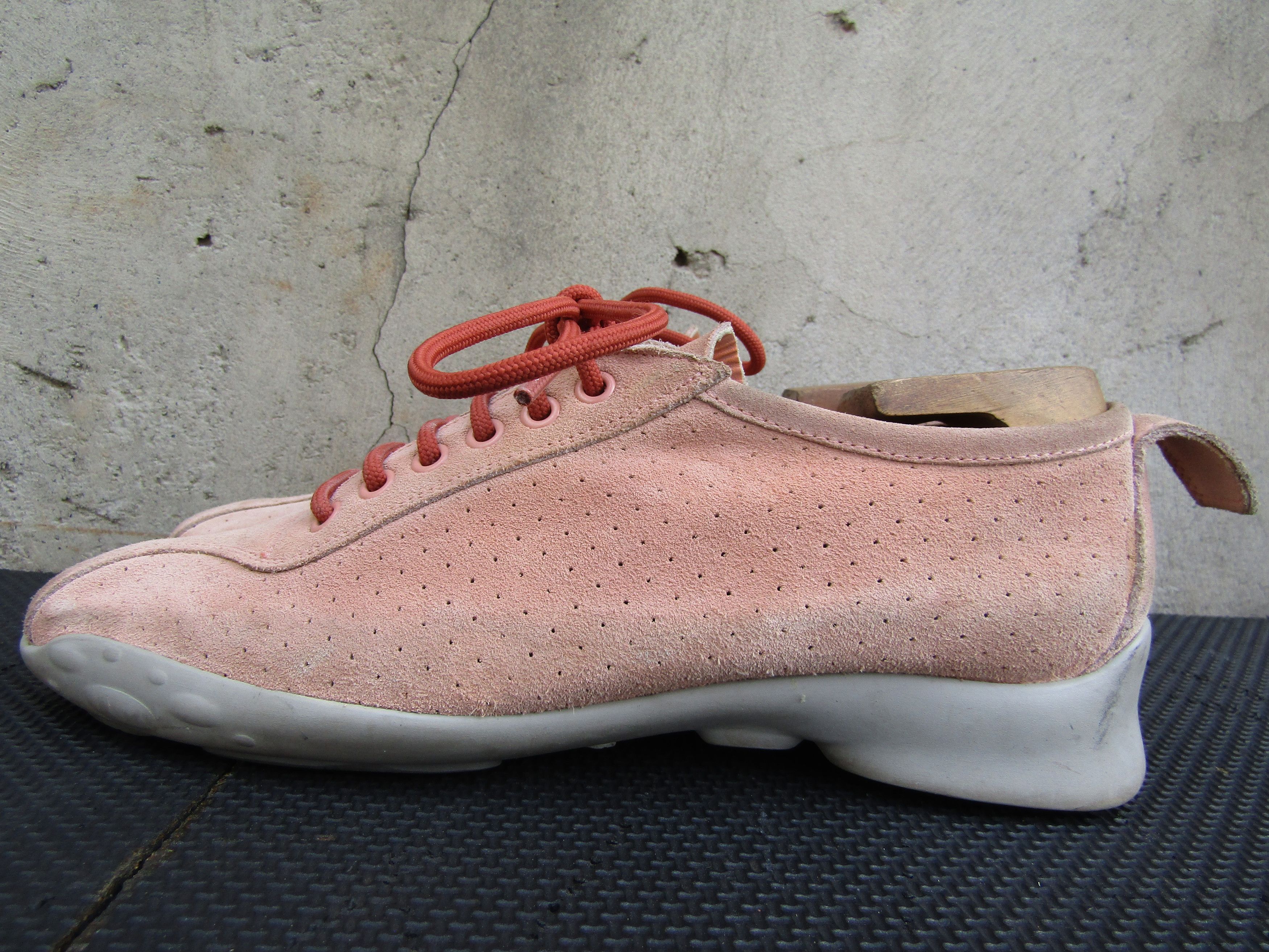Prada Rare Prada Sport Trainers Lace Up Suede Size US 7.5 / IT 37.5 - 4 Thumbnail