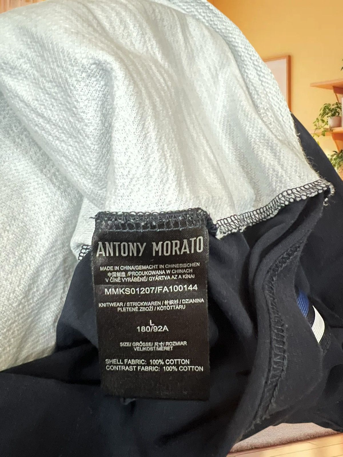 Antony Morato Antony Morato cotton t-shirt size M Size US M / EU 48-50 / 2 - 7 Thumbnail