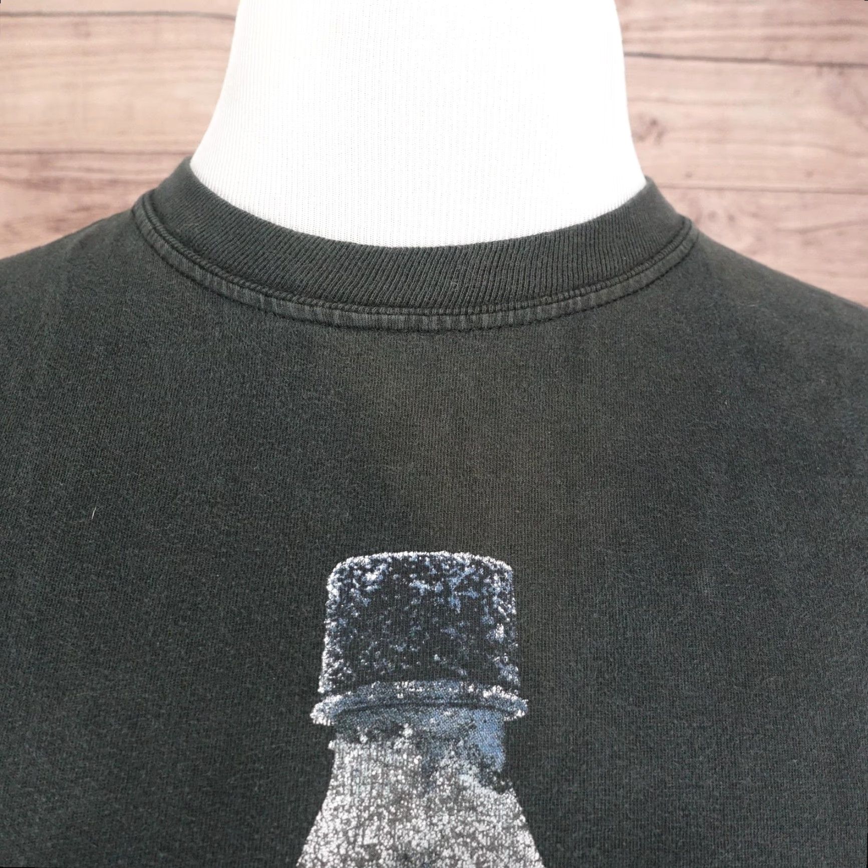 Jerzees VINTAGE Coca-Cola Zero Graphic T-Shirt Mens XL Black Double Sided "EVERYBODY CHILL" Print Size US XL / EU 56 / 4 - 5 Thumbnail