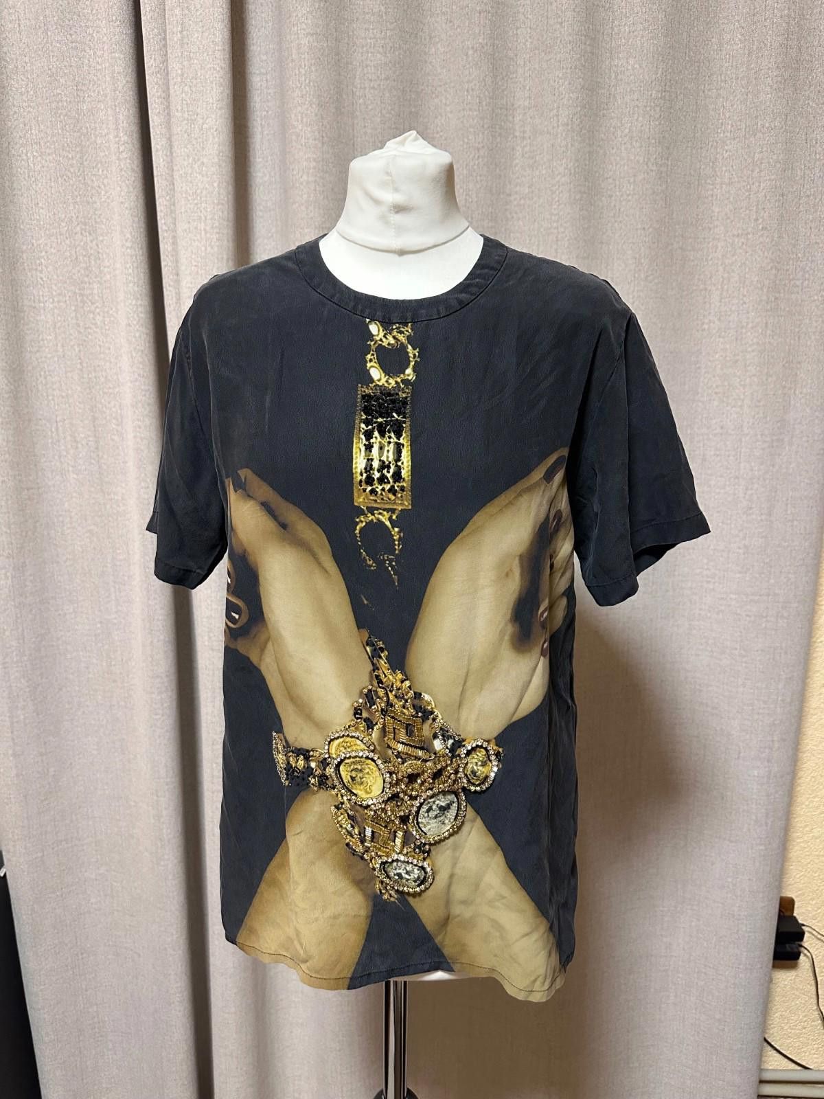 Versace Gianni Versace Womens T-Shirt Sz 40 IT Size S / US 4 / IT 40 - 1 Thumbnail
