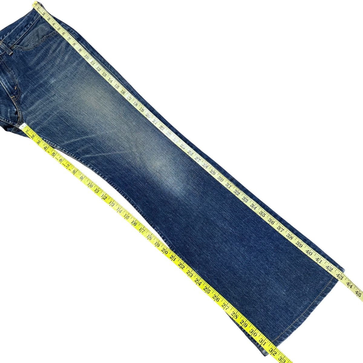 Levi's Vintage Levis 517 Denim Flare Jeans Hedi Slimane Size US 33 - 21 Thumbnail