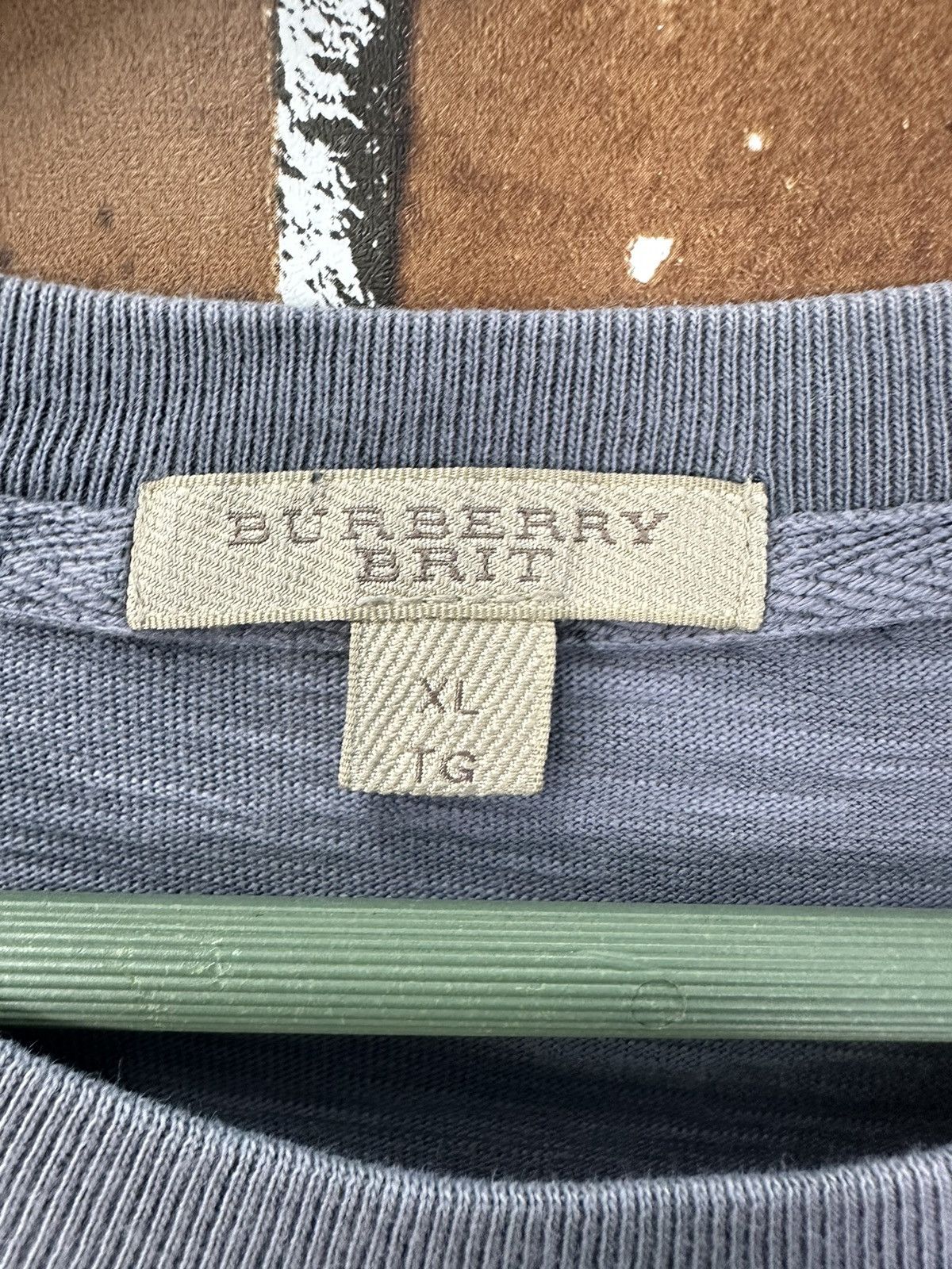 Burberry Burberry Brit Single Pocket TShirt A906 Size US L / EU 52-54 / 3 - 7 Thumbnail