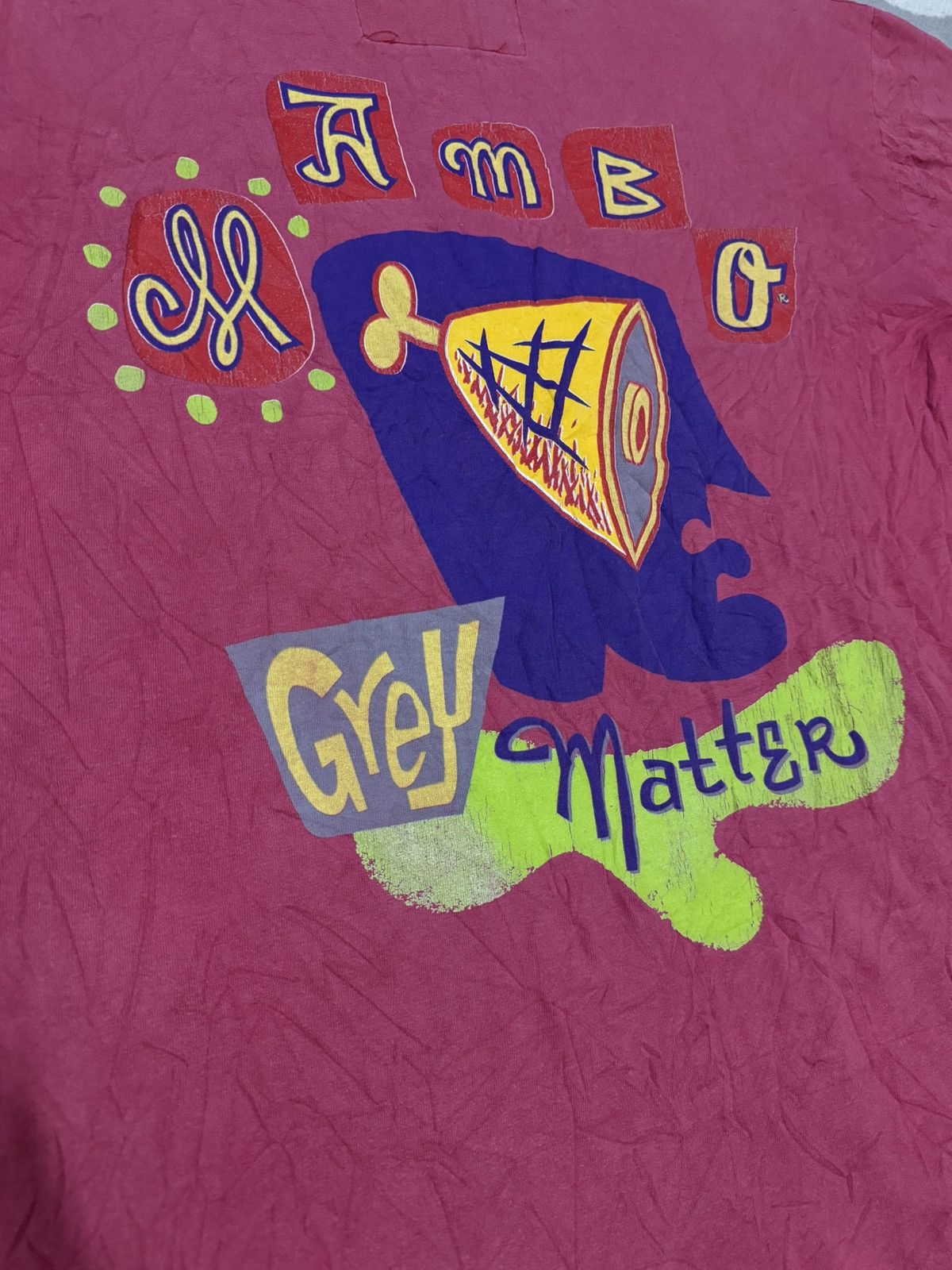 Mambo × Vintage Vintage Oversize RARE Mambo Grey Matter Tee Size US M / EU 48-50 / 2 - 9 Thumbnail