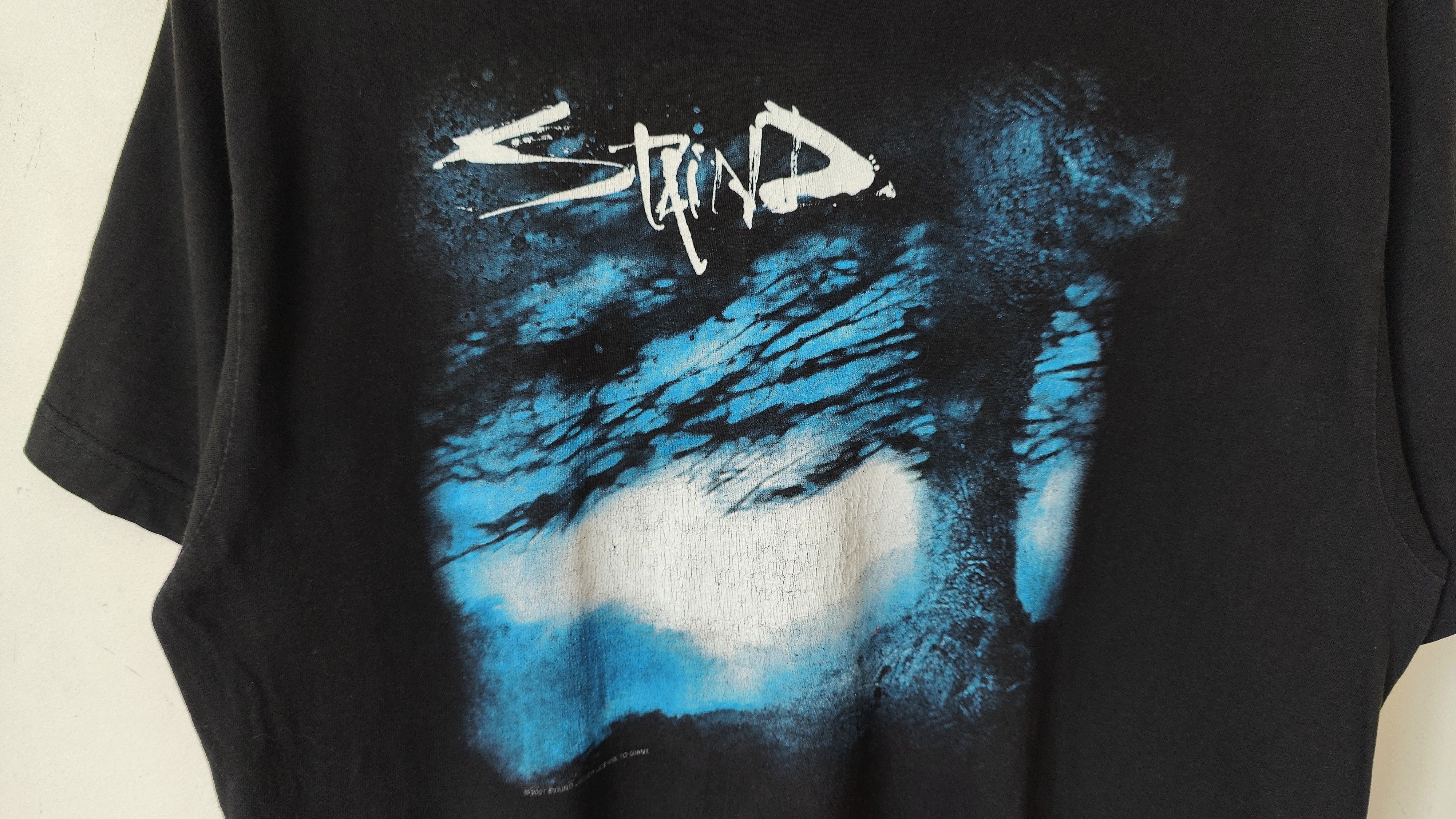 Band Tees Staind 2001 Open Your Eyes Official Tour Vintage Tshirt Size US L / EU 52-54 / 3 - 2 Thumbnail