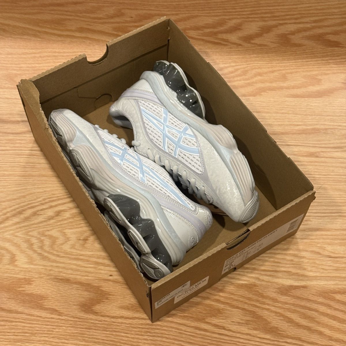 Asics × Kiko Kostadinov ASICS US6-S GEL-KINETIC FLUENT 1203A748 020 Glacier Grey Size US 5 / EU 37 - 2 Thumbnail