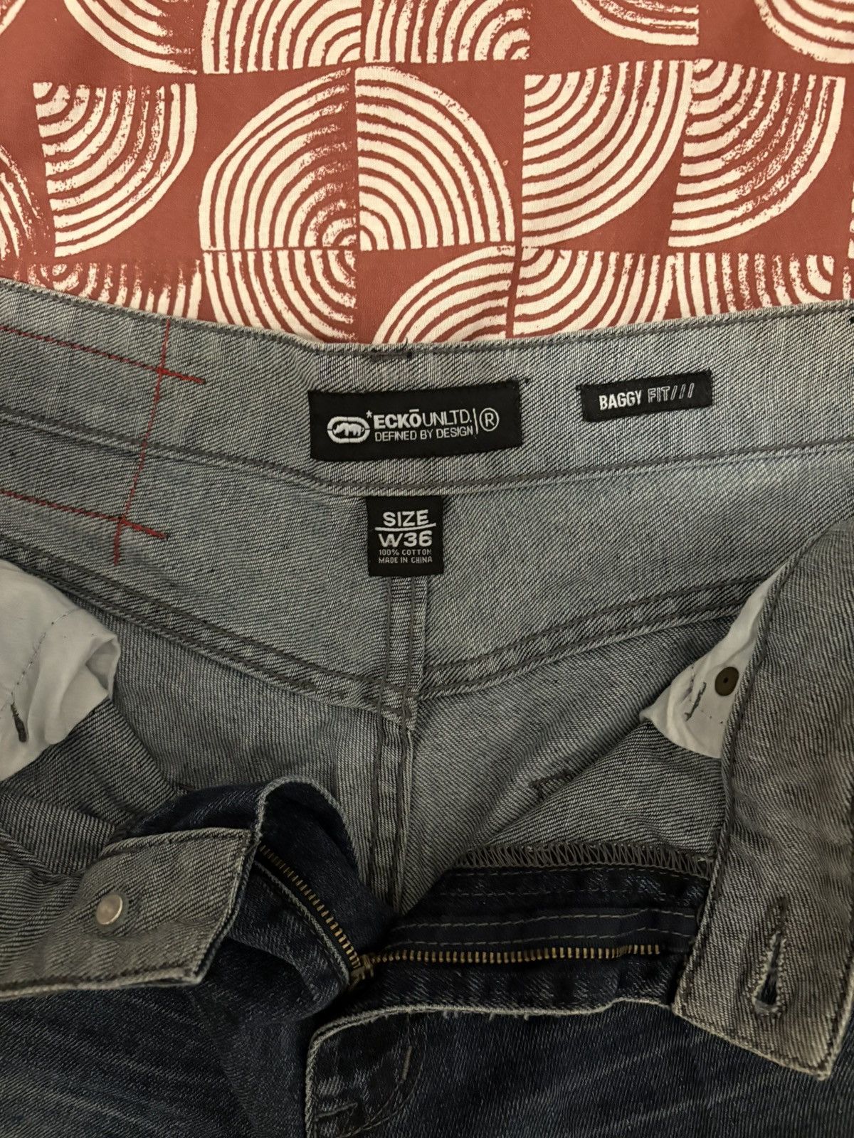 Ecko Unltd. Ecko Unltd Distressed Denim Jeans Size US 36 / EU 52 - 4 Thumbnail