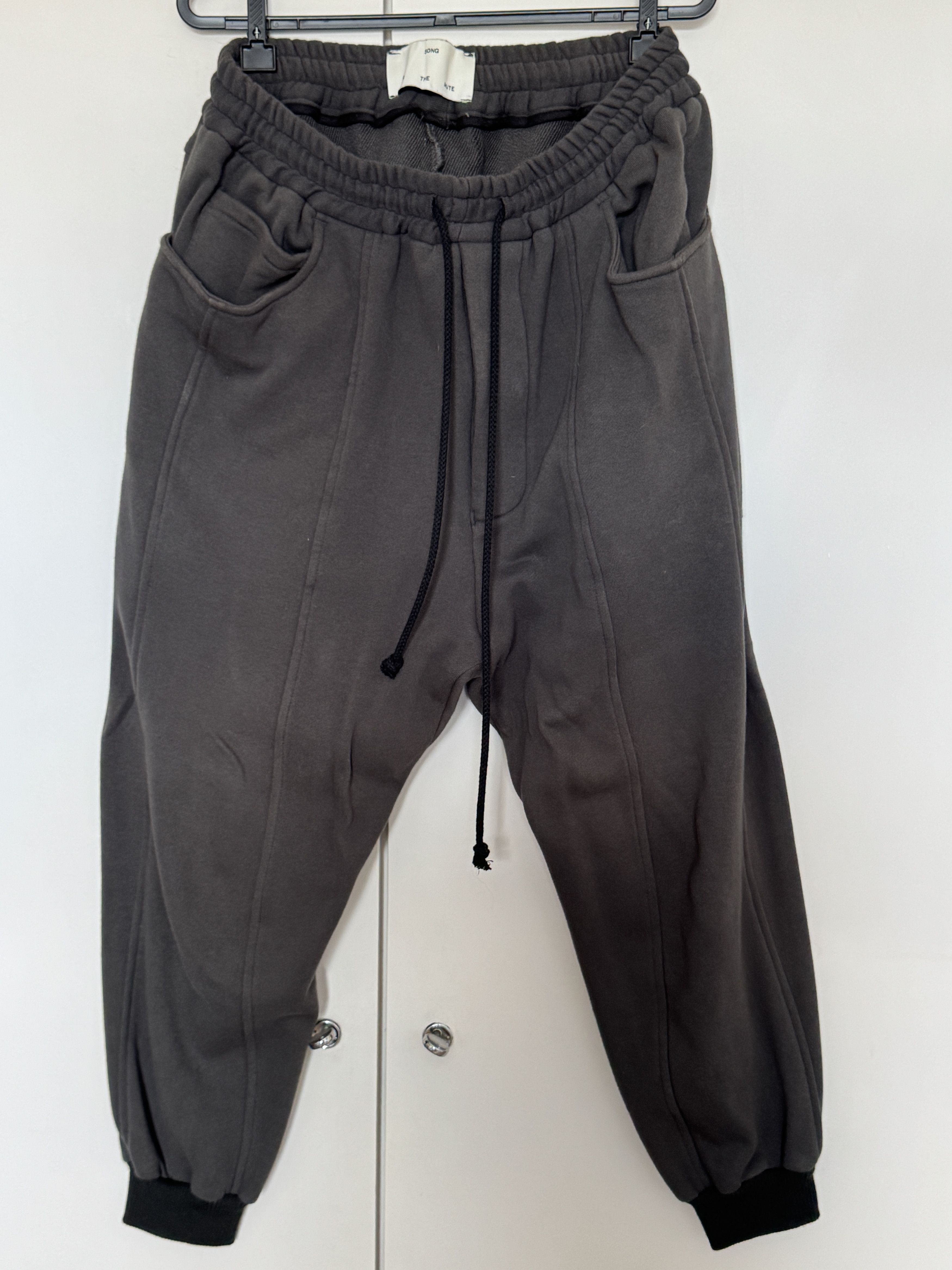 Song For The Mute SONG FOR THE MUTE Gray Paneled Lounge Pants Size US 36 / EU 52 - 1 Thumbnail