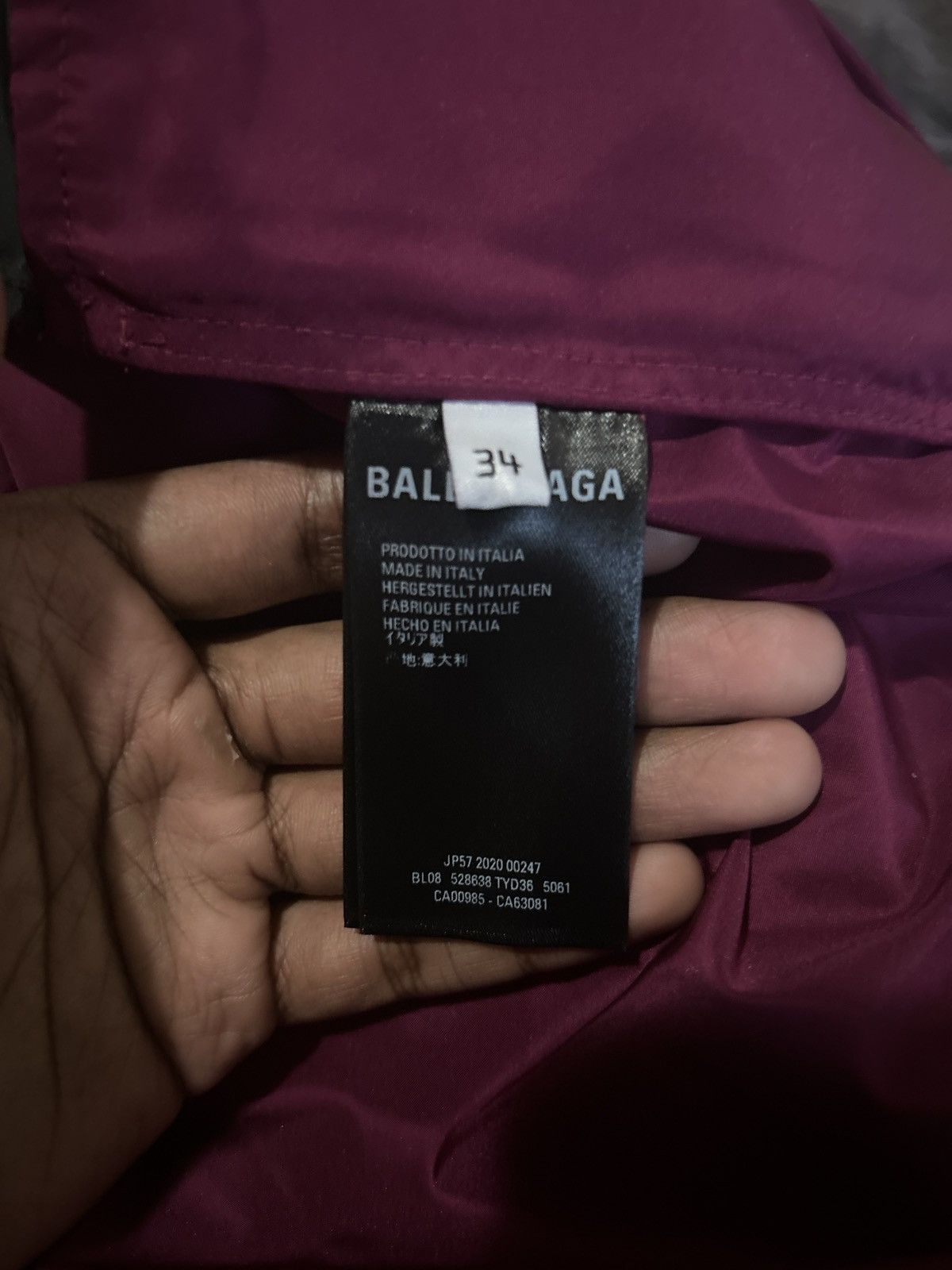 Balenciaga Balenciaga Windbreaker Size US M / EU 48-50 / 2 - 3 Thumbnail