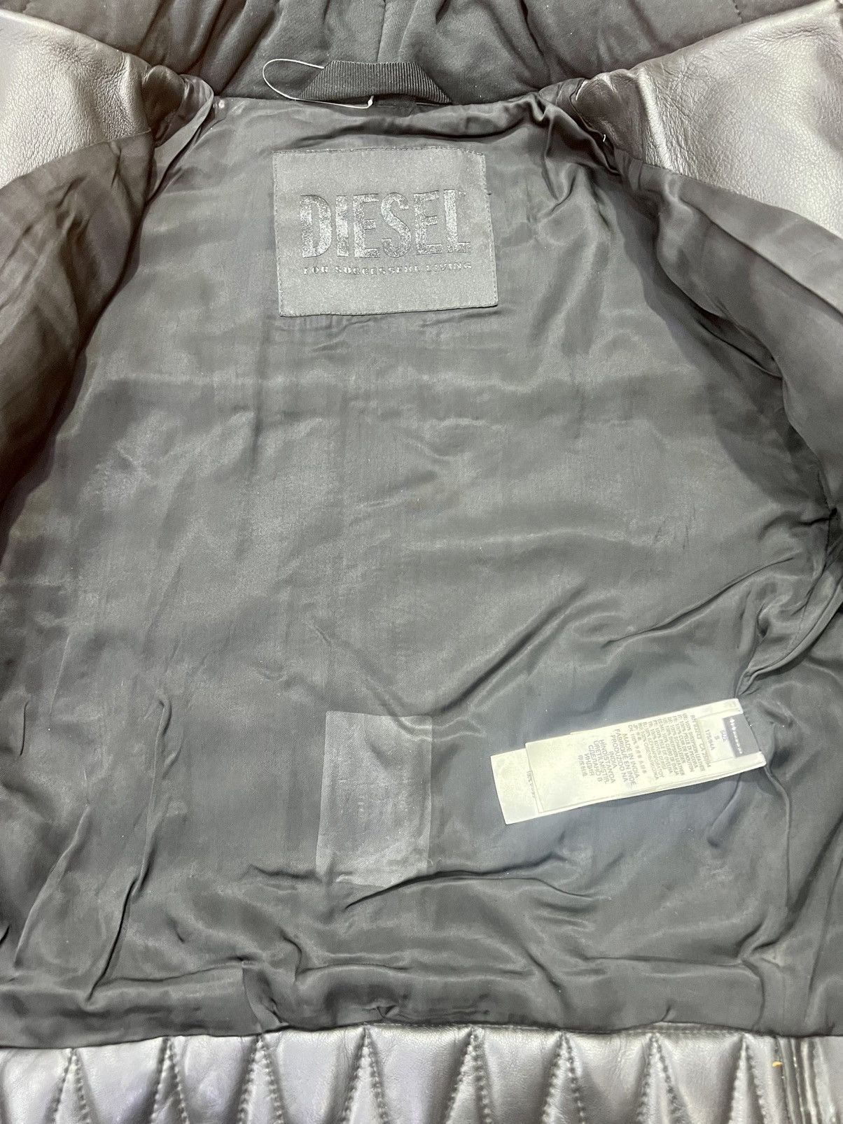 Diesel Diesel L-MARALI triple layer leather jacket for womens Size S / US 4 / IT 40 - 20 Thumbnail