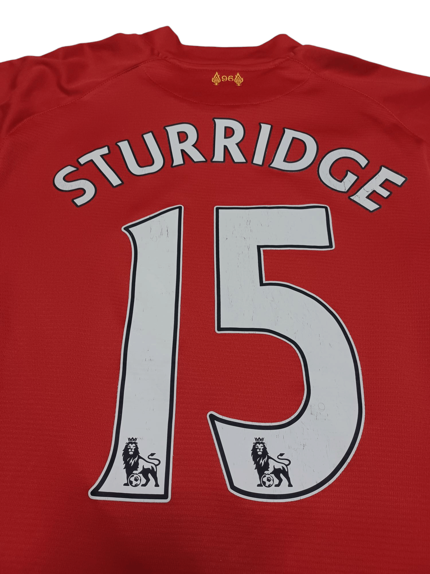 Warrior STURRIDGE LIVERPOOL WARRIOR 2013/2014 VINTAGE SOCCER JERSEY Size US M / EU 48-50 / 2 - 8 Thumbnail