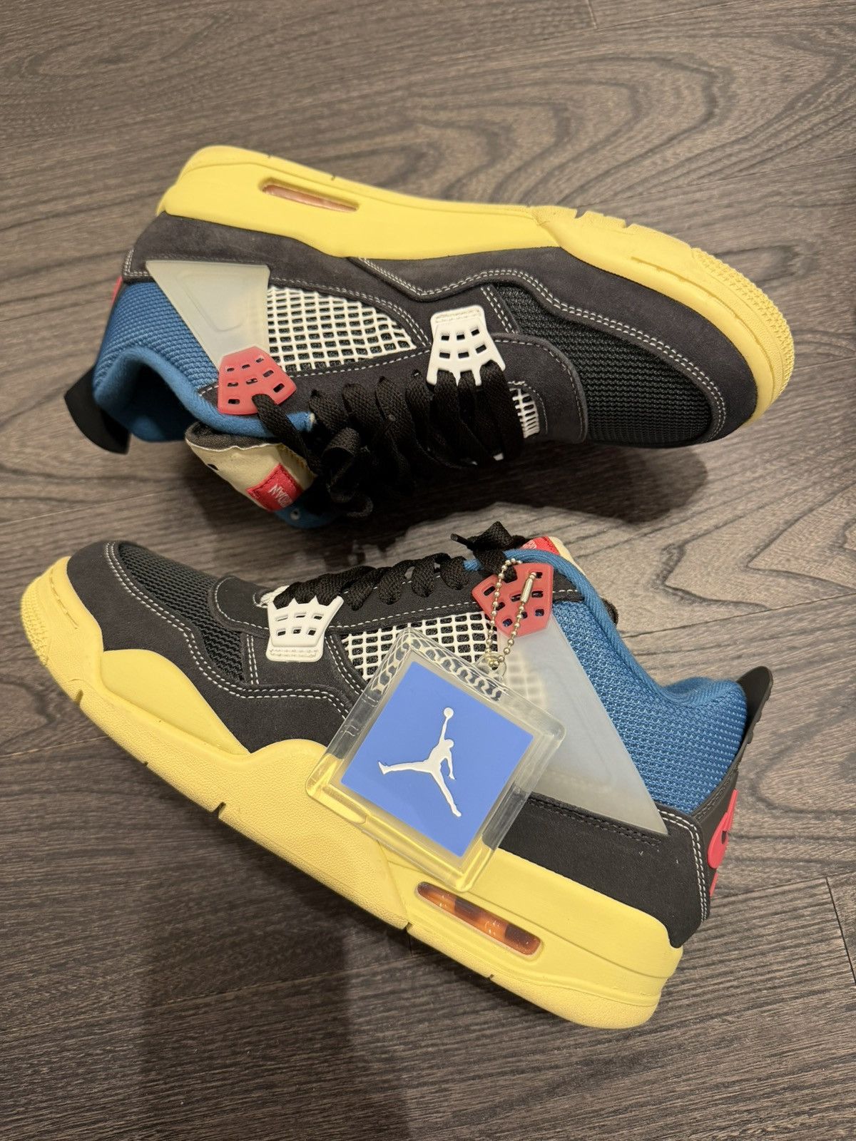 Jordan Brand × Union LA Jordan 4 x Union Retro Off Noir Size US 9 / EU 42 - 2 Thumbnail
