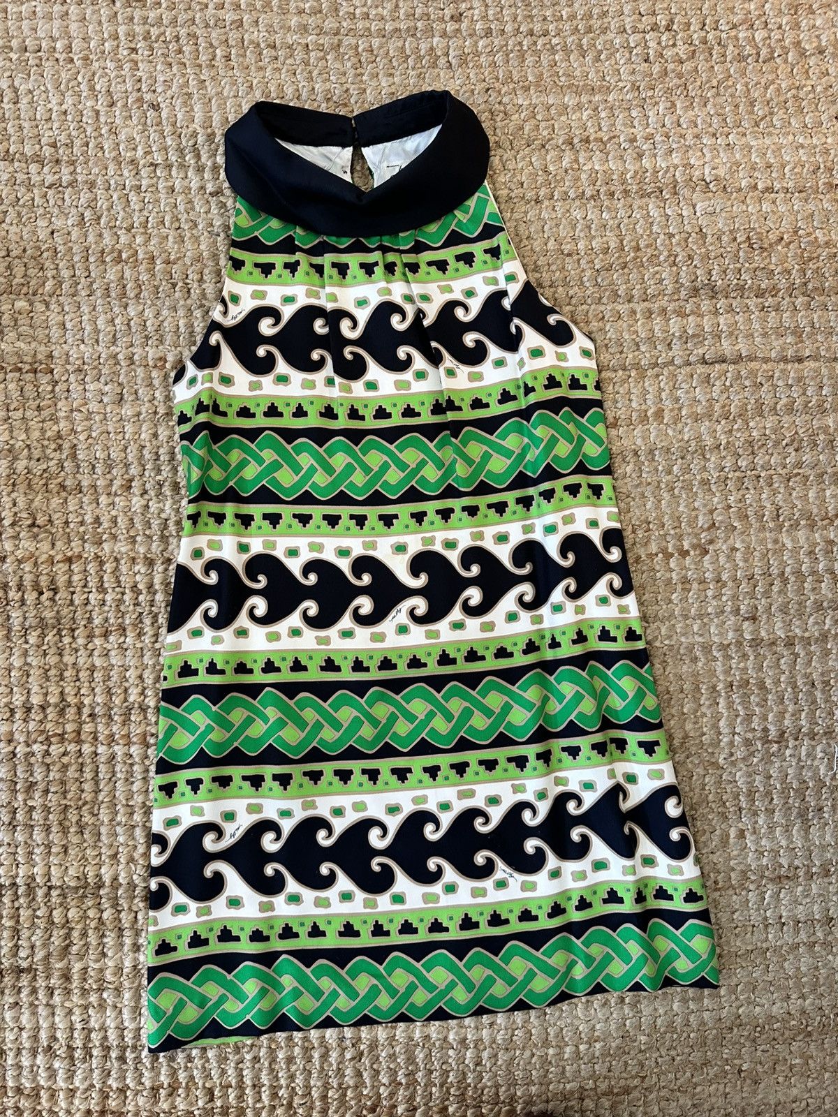 MILLY MILLY WOMENS SILK DRESS SIZE 8 Size M / US 6-8 / IT 42-44 - 3 Thumbnail