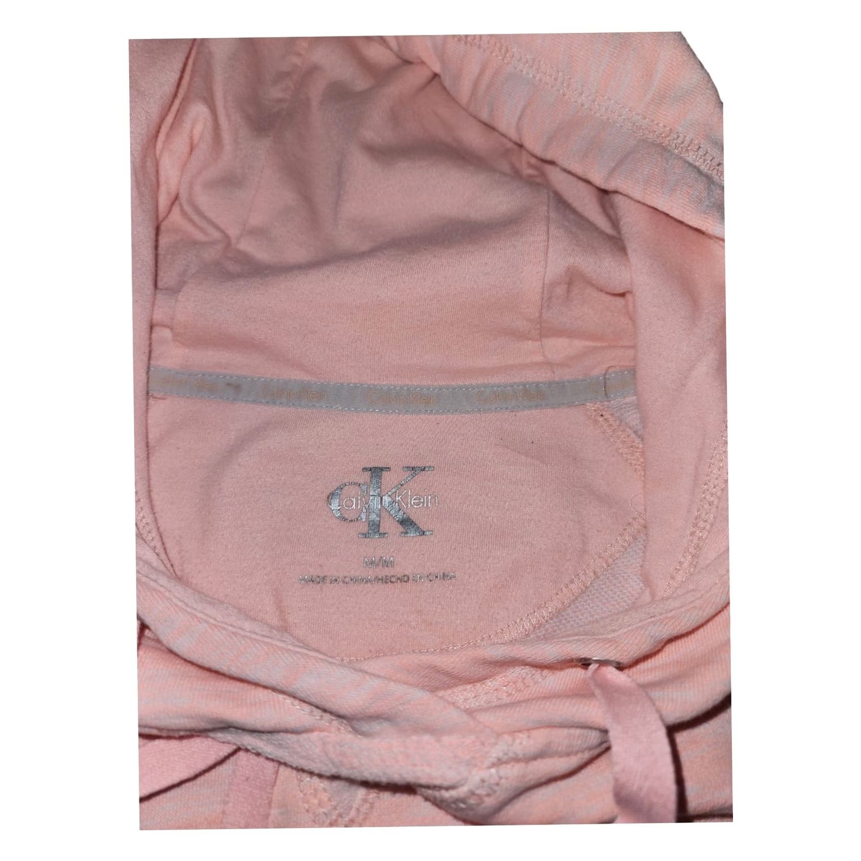 Calvin Klein Calvin Klein Hoodie Women's Pink Pullover Drawstring Casual Preppy Medium Size M / US 6-8 / IT 42-44 - 2 Thumbnail