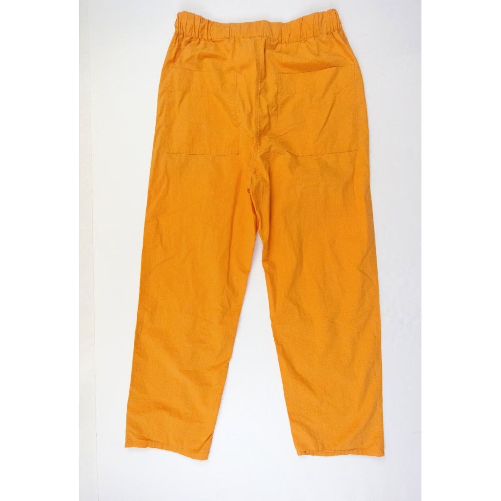 Cos COS Women's Pants Wide-Leg Drawstring Orange 4 Casual Lightweight Cotton Chino Vintage-None Size 27" / US 4 / IT 40 - 5 Thumbnail