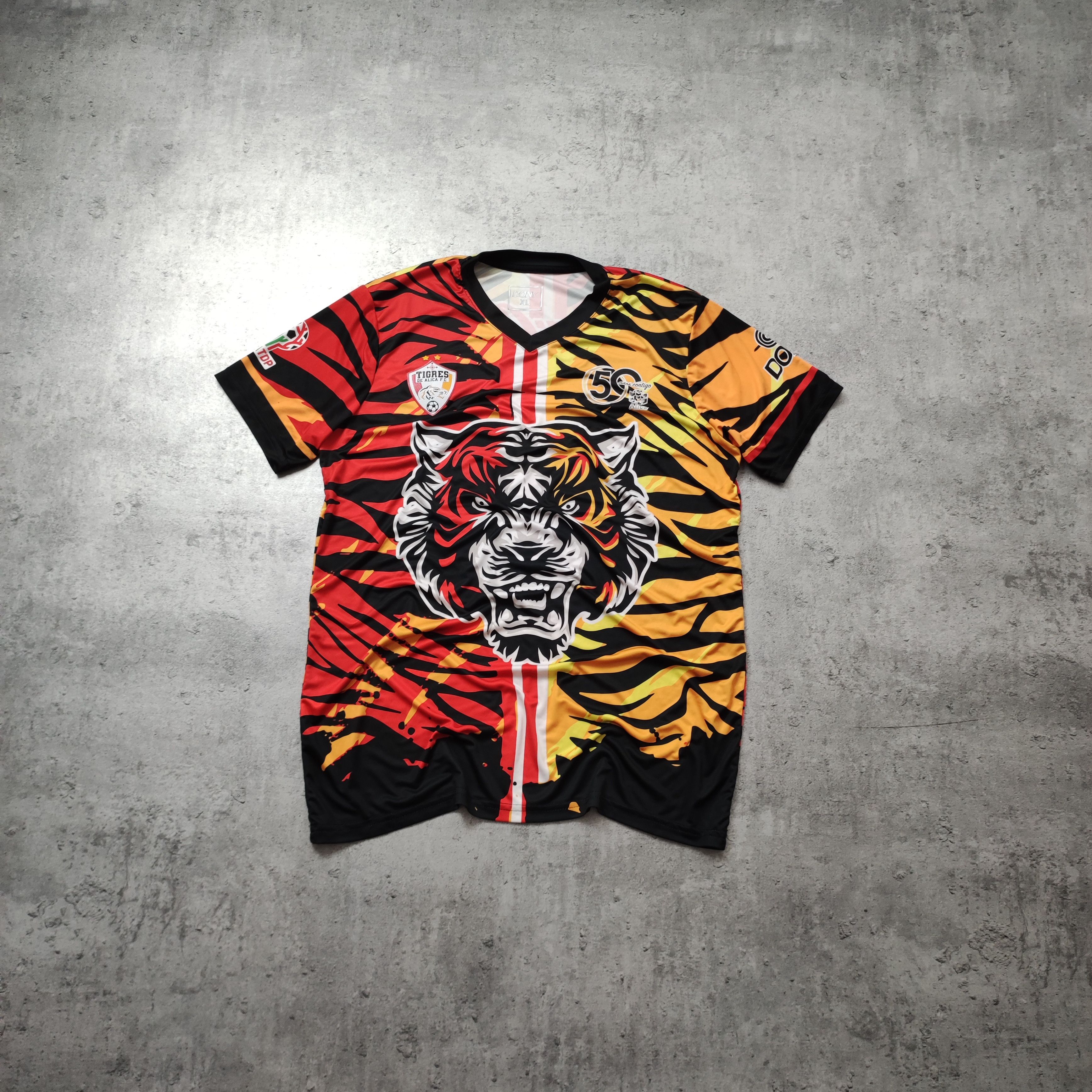 Vintage RARE Football Soccer Mexico Tigres FC Limited Edition Jersey Size US XL / EU 56 / 4 - 1 Thumbnail