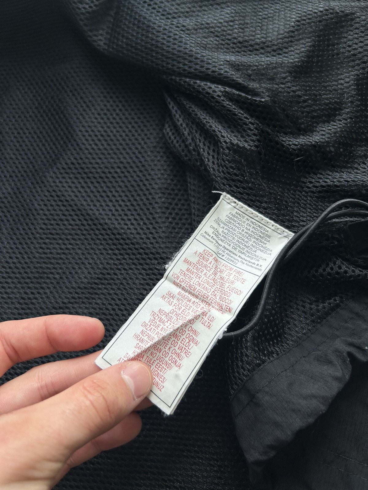 Nike Vintage Avant Garde Nike Logo Mesh Light Jacket Size US M / EU 48-50 / 2 - 12 Thumbnail