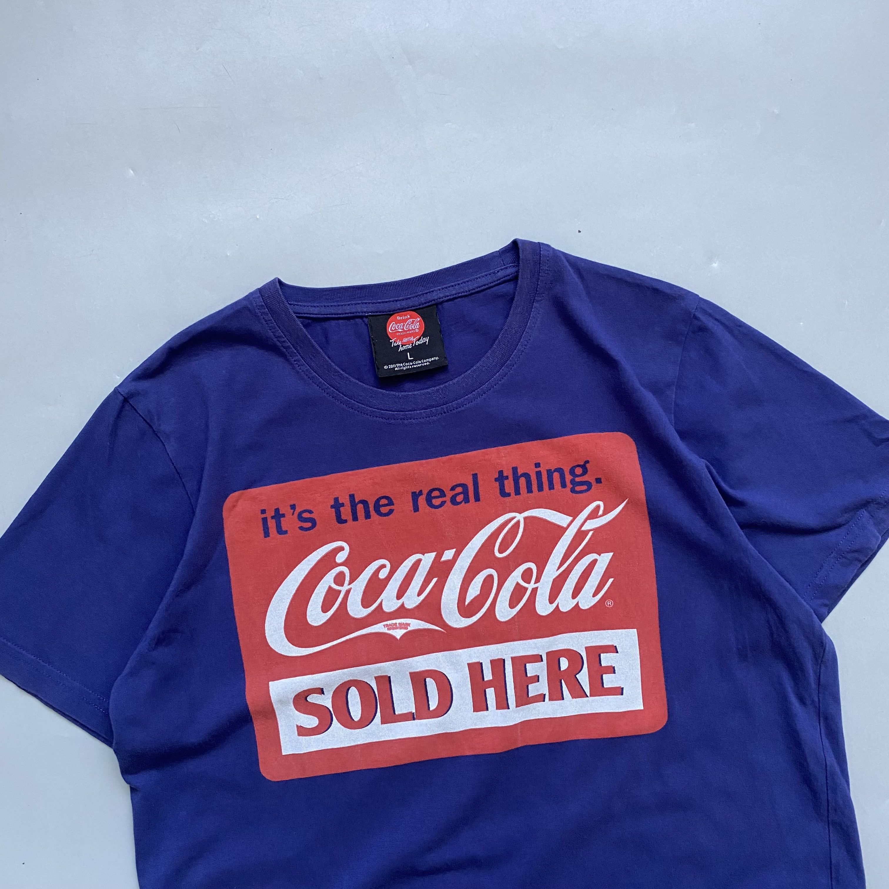 Coca Cola 🥤00s Coca Cola promo tee Vintage Retro logo Size US M / EU 48-50 / 2 - 2 Thumbnail