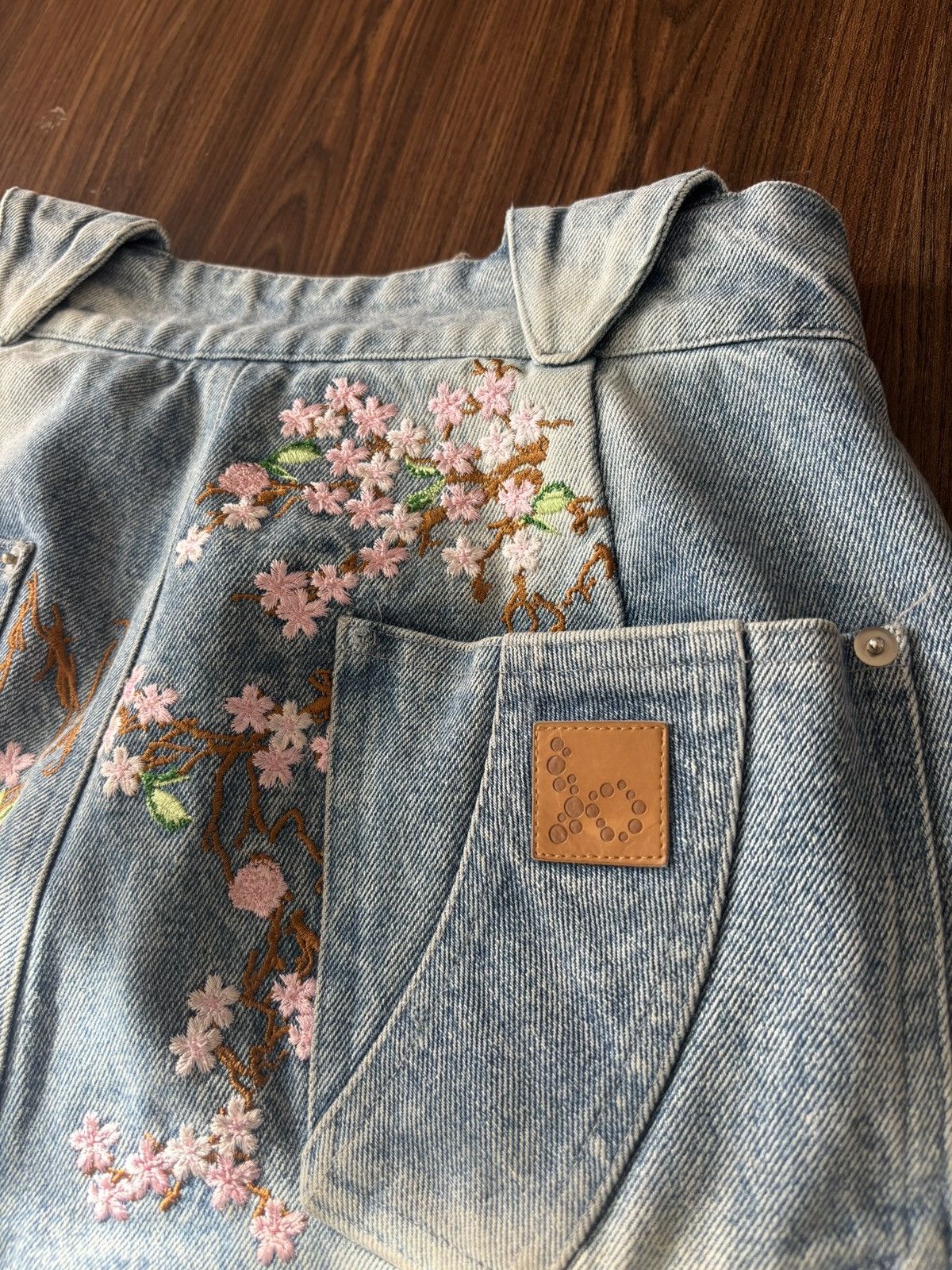 Bad Son Cherry Blossom Jeans Size US 30 / EU 46 - 3 Thumbnail