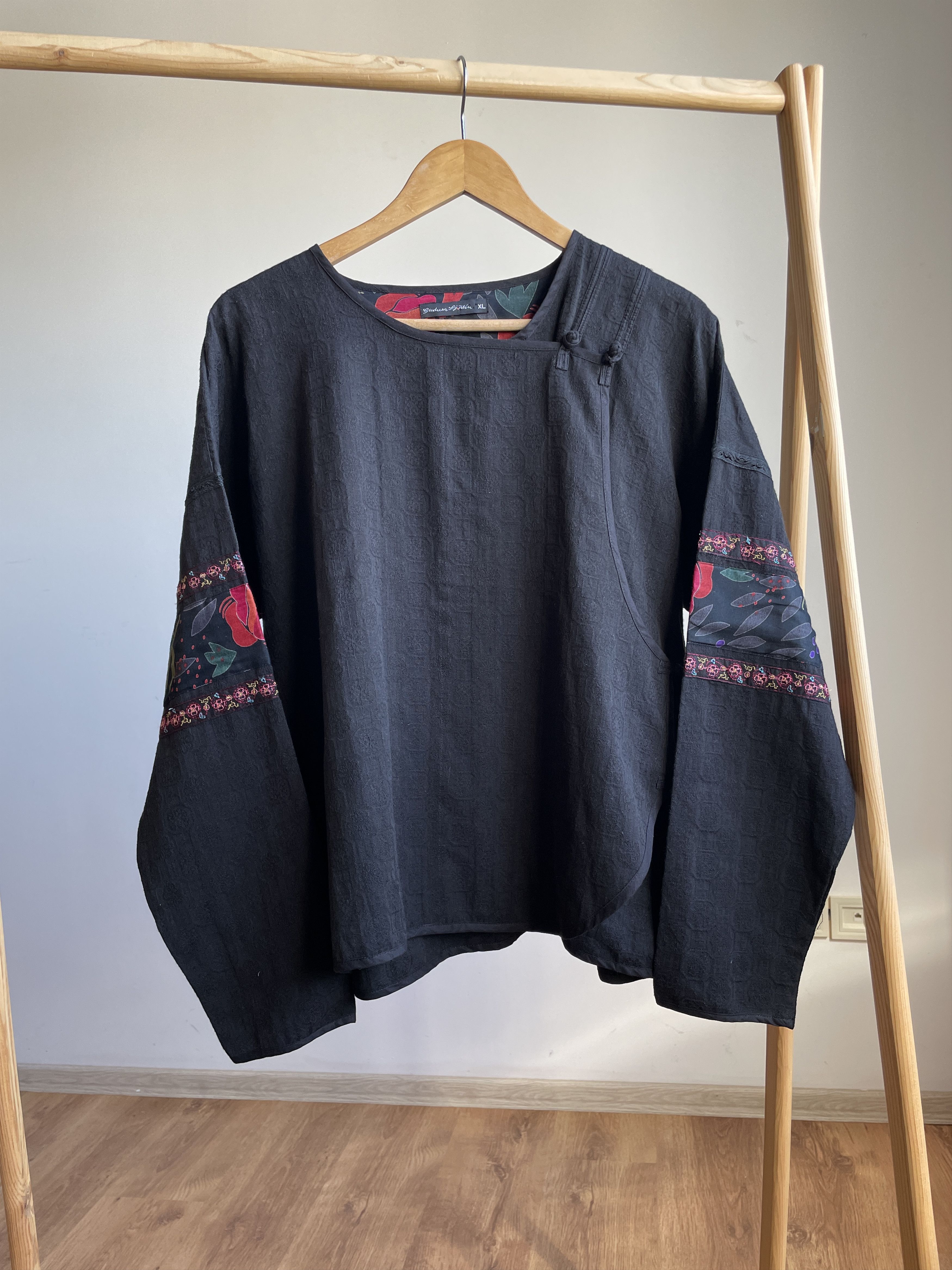 Gudrun Sjoden Gudrun Sjoden Womens Cotton Blend Kimono Jacket Size XL / US 12-14 / IT 48-50 - 1 Thumbnail