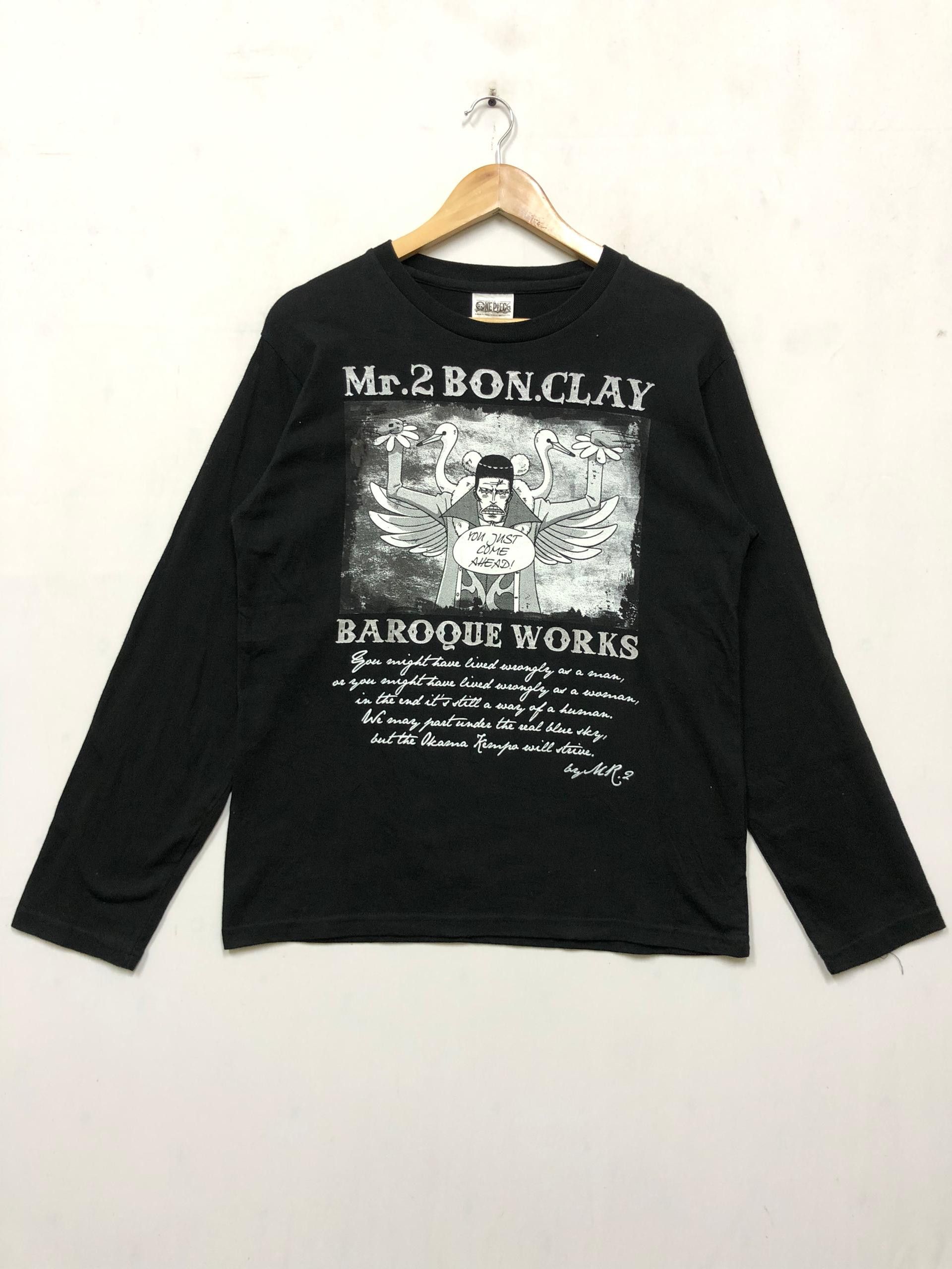 Anime × Japanese Brand × One Piece JAPAN FAMOUS ANIME ONE PIECE MR.2 BON CLAY Size US M / EU 48-50 / 2 - 1 Thumbnail
