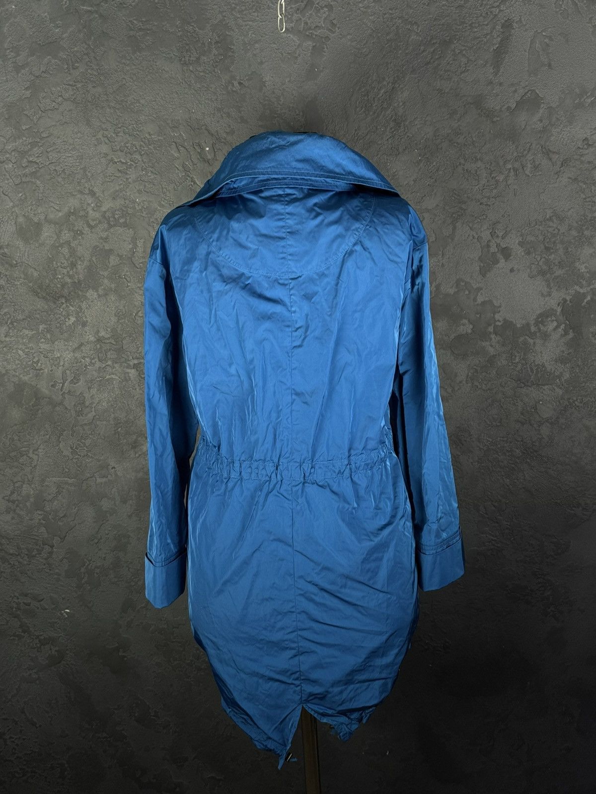 Akris Akris Punto Blue Lightweight Nylon Oversized Parka Jacket Size S / US 4 / IT 40 - 10 Thumbnail