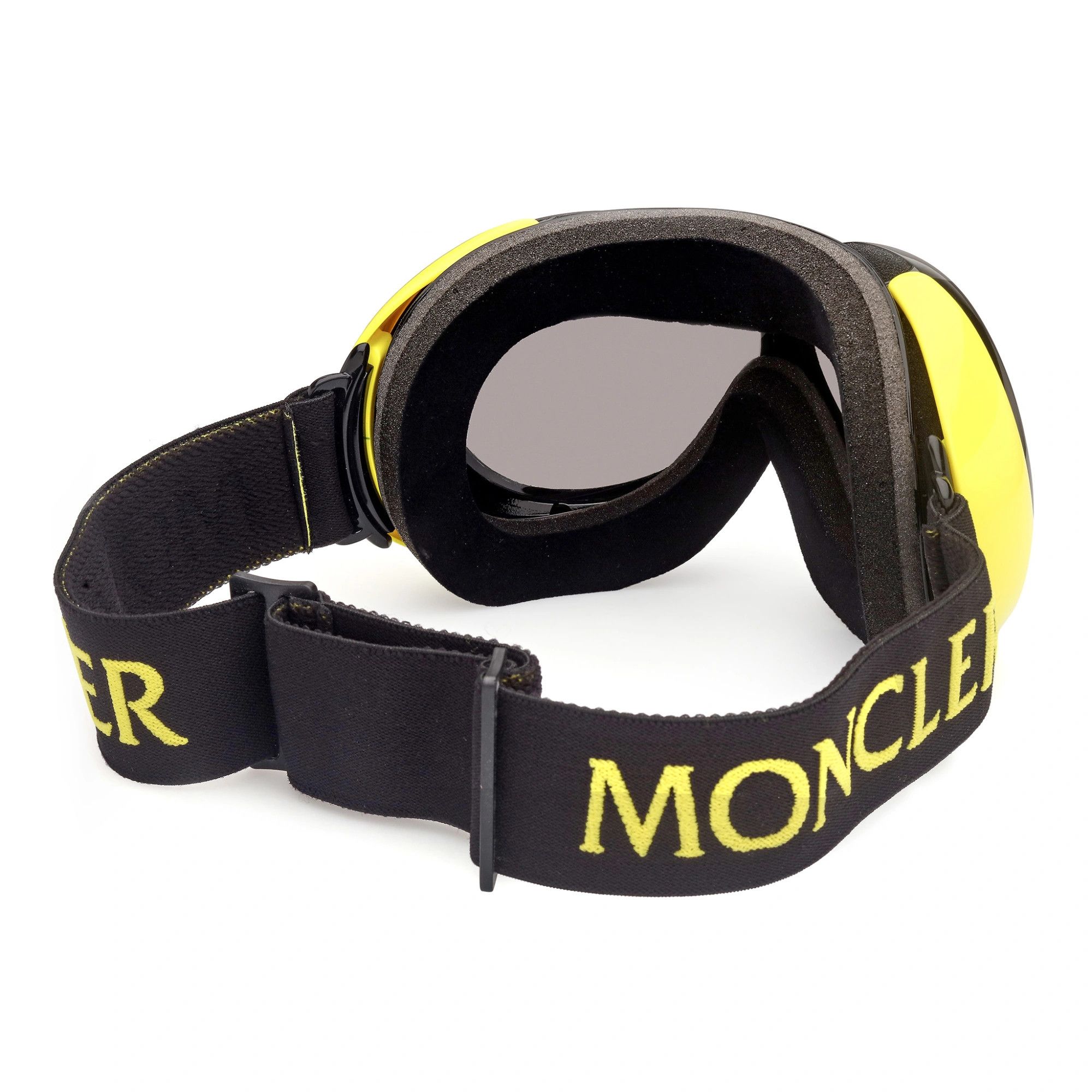 Moncler o1y0225 Size : OS / 99 mm Logo Sunglasses in Black/Yellow Size ONE SIZE - 7 Thumbnail