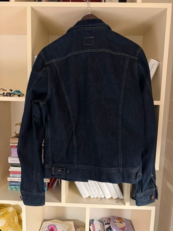 Lee Lee storm Rider 101j M leather suede collar Size US M / EU 48-50 / 2 - 5 Thumbnail