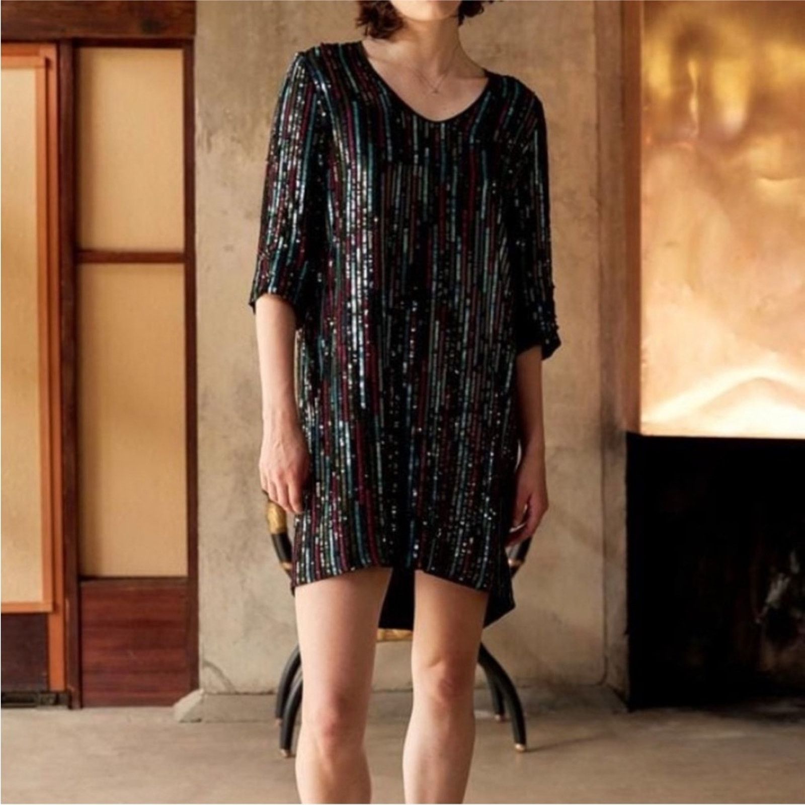 velvet by graham and spencer sequin dress Animal Print Velvet By Graham And Spencer Sequin Dress VELVET BY GRAHAM  SPENCER LEOPARD SEQUIN DRESS